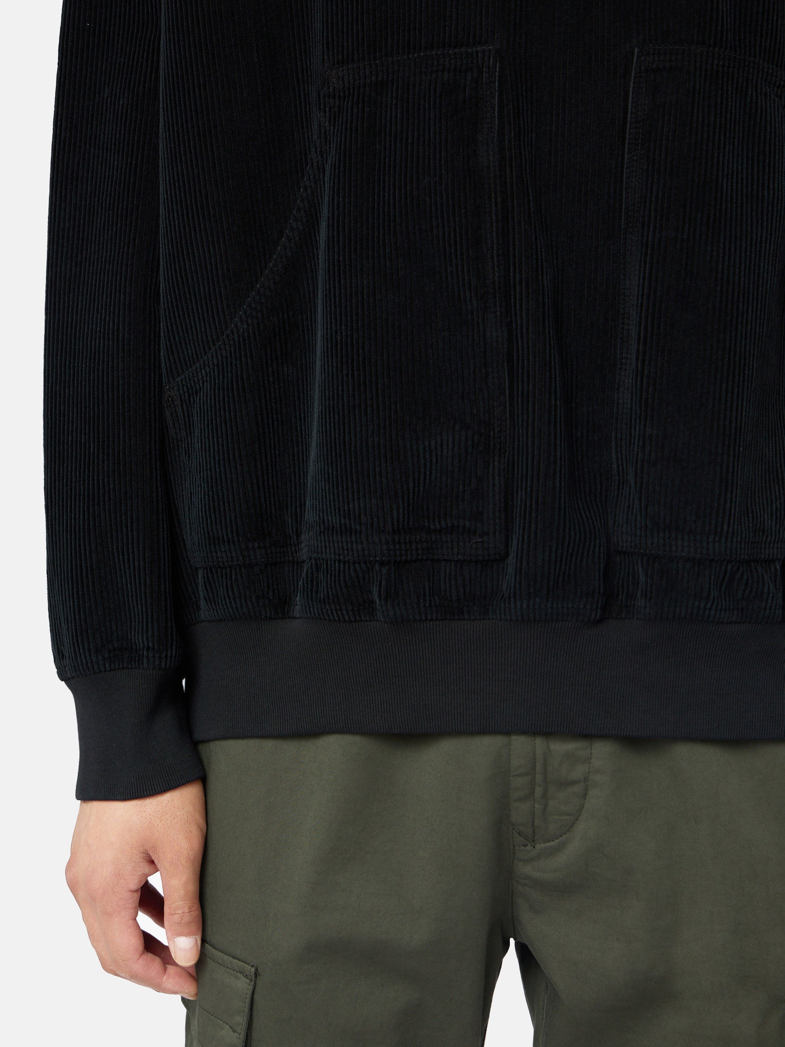 12106 ORGANIC COTTON CORDUROY 800 FROST FINISH