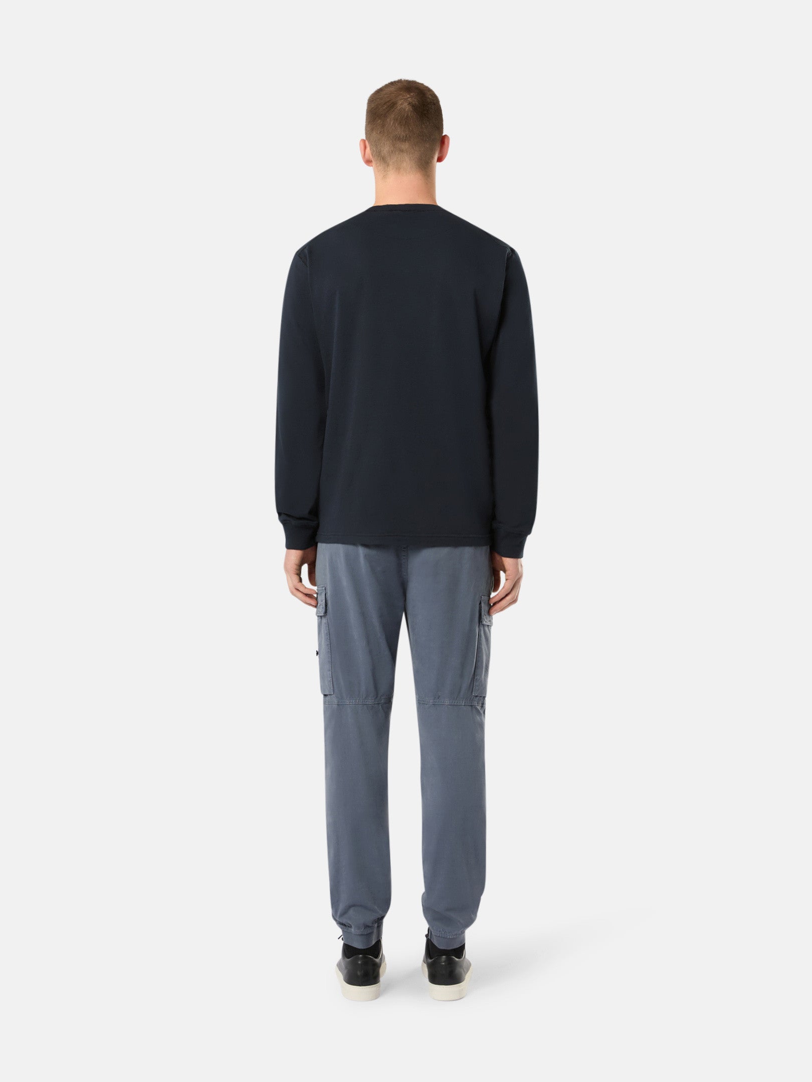 21857 ORGANIC COTTON JERSEY 'FISSATO' EFFECT