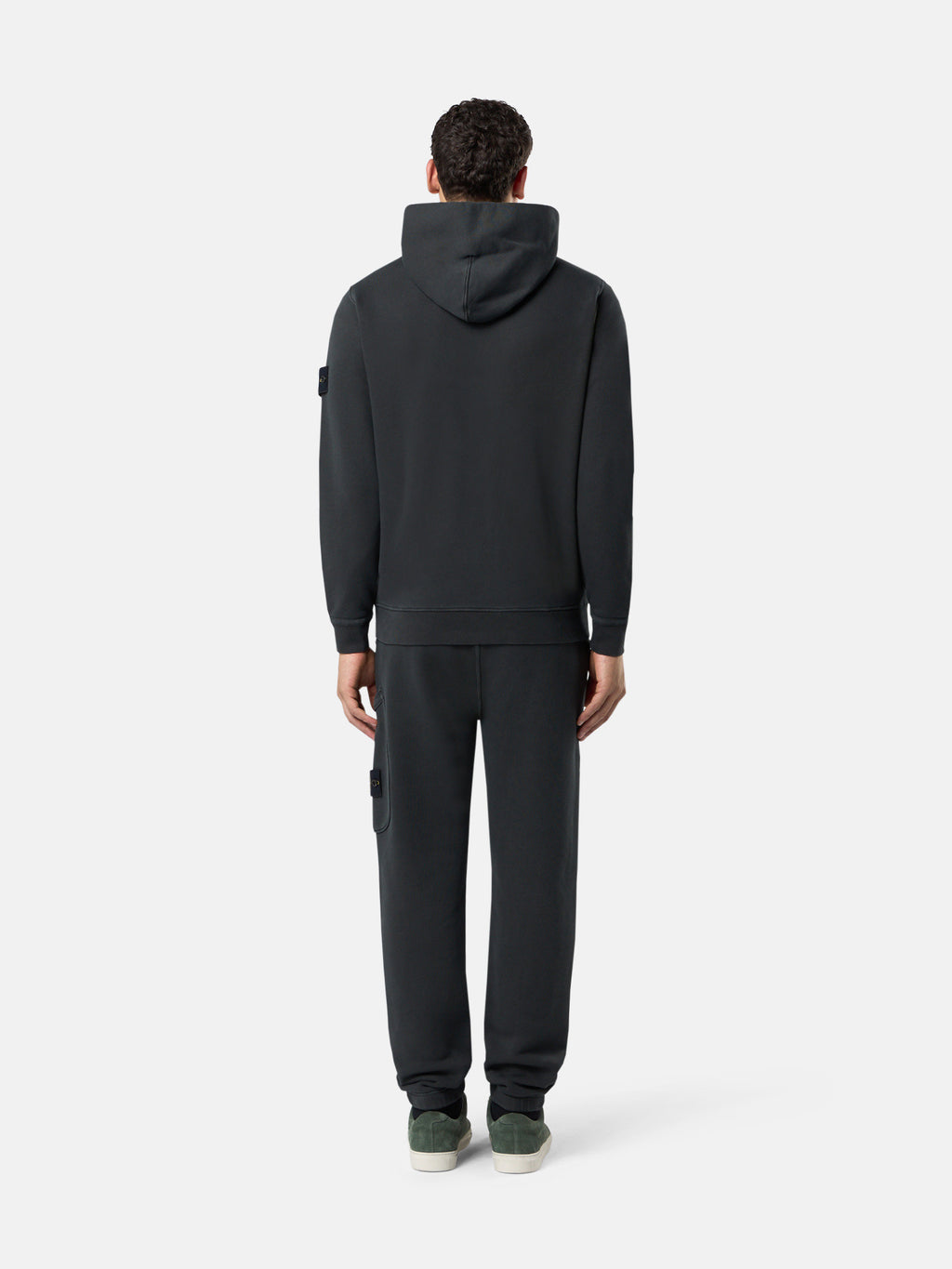 63341 ORGANIC COTTON DIAGONAL FLEECE 'OLD' EFFECT
