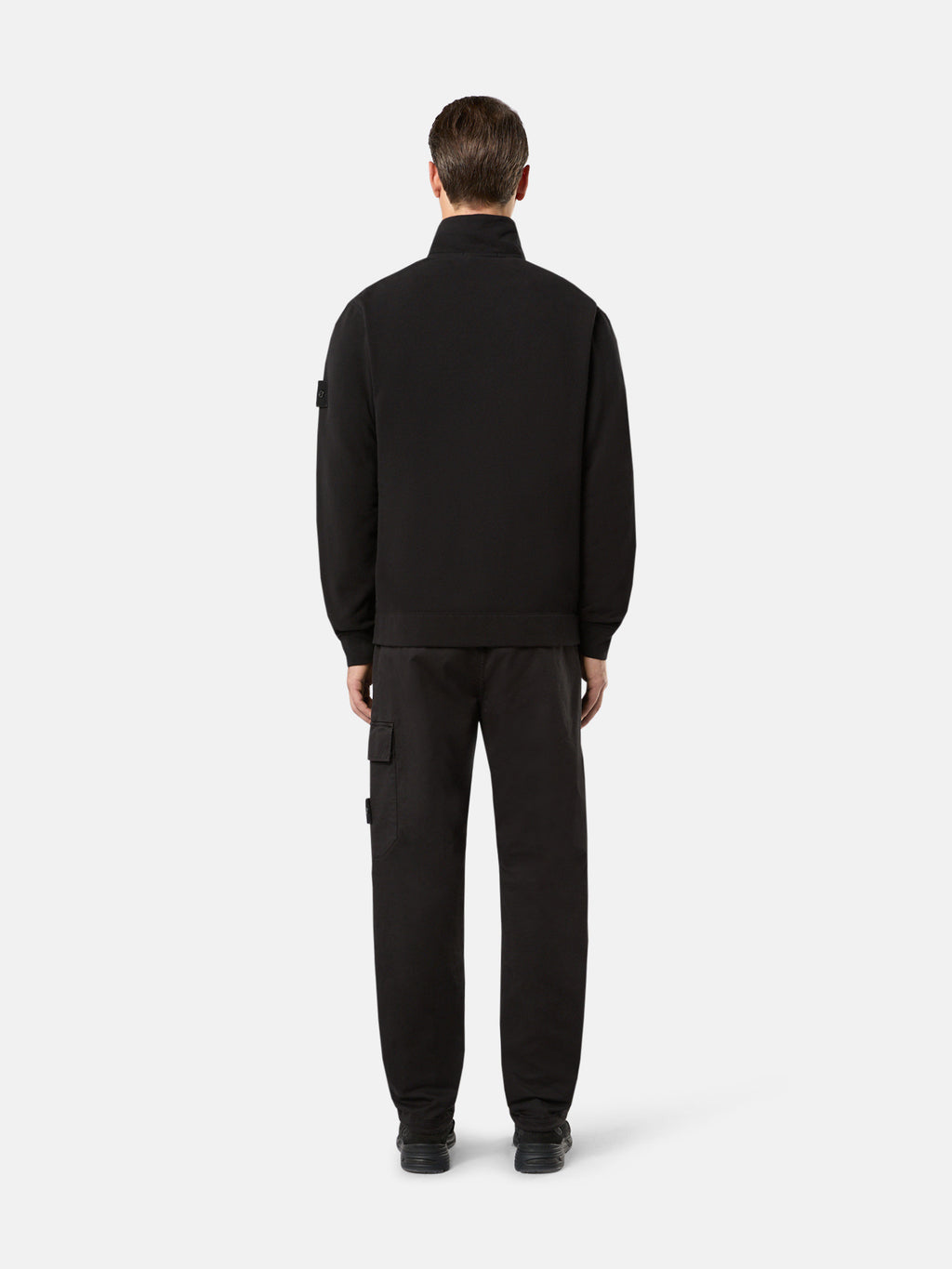 336F6 STRETCH COTTON WOOL SATIN_STONE ISLAND GHOST