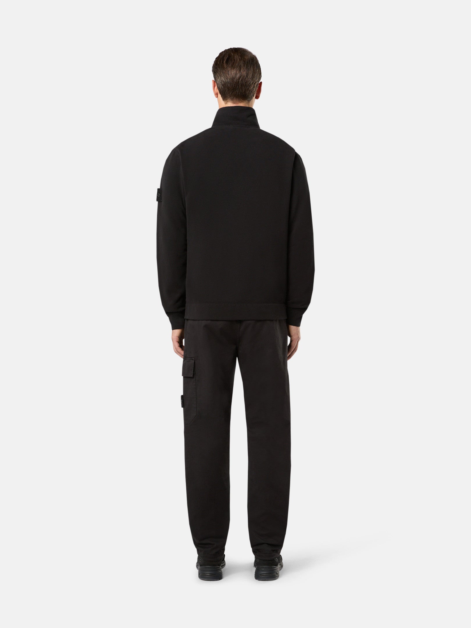 336F6 STRETCH COTTON WOOL SATIN_STONE ISLAND GHOST