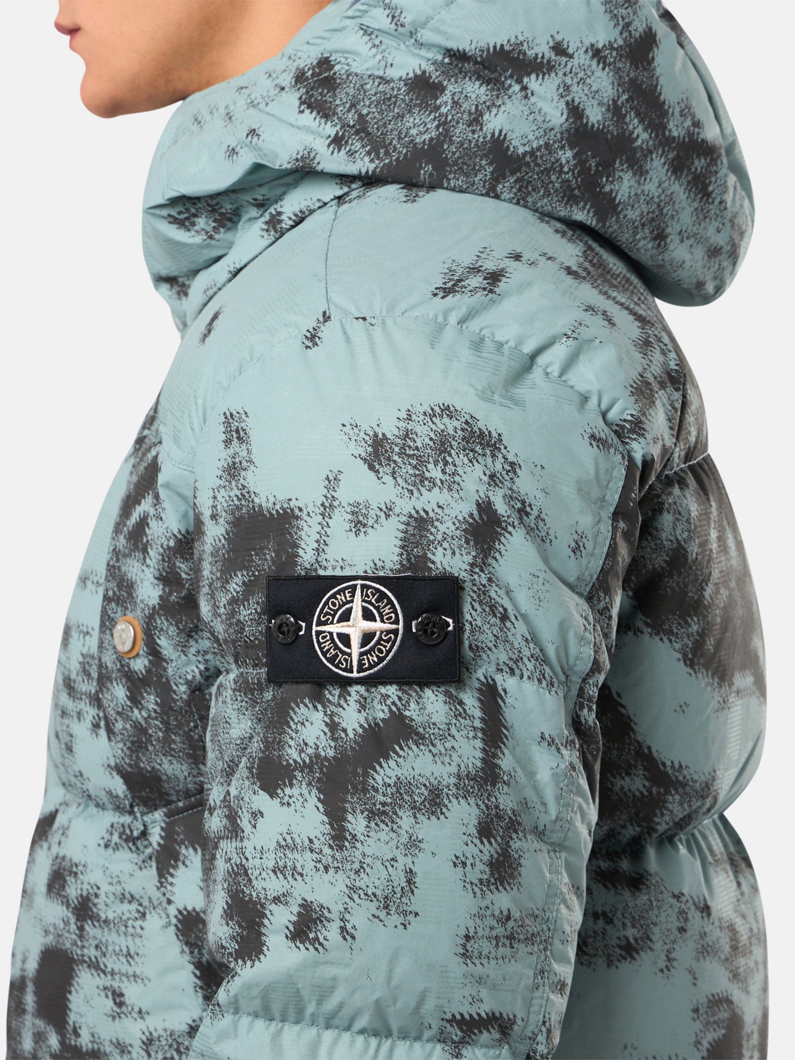 462E1 CAMOUFLAGE NYLON REP ICE JACKET