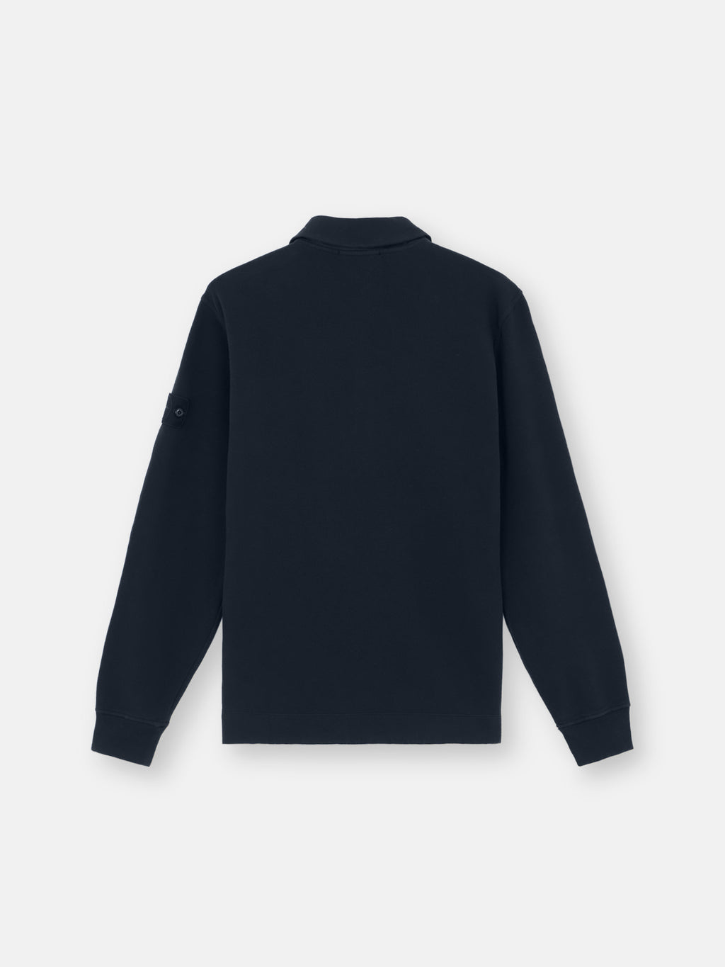 649F7 STRETCH ORGANIC COTTON FLEECE_STONE ISLAND GHOST