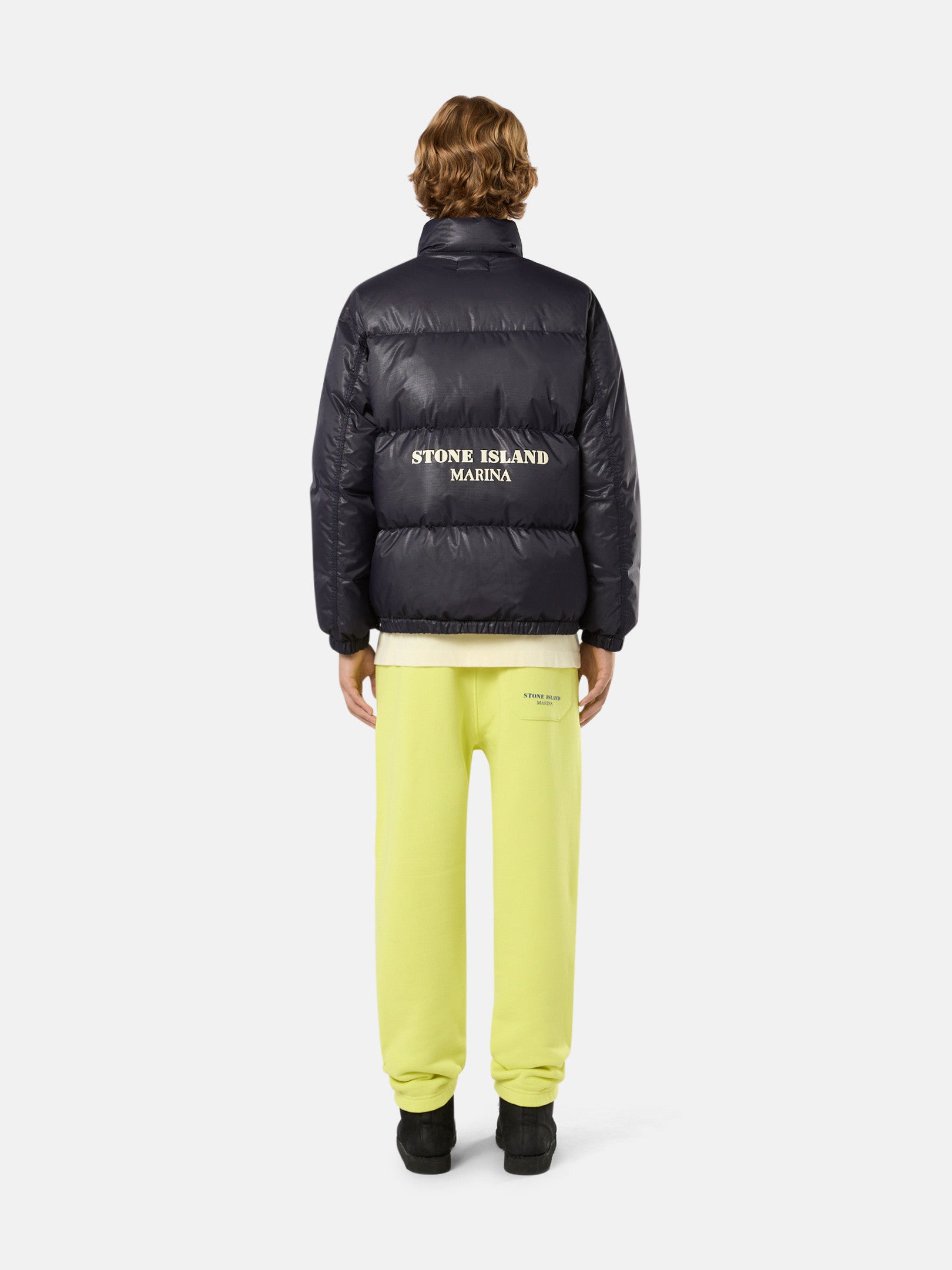446X1 NYLON RIPSTOP COVER DOWN_ STONE ISLAND MARINA