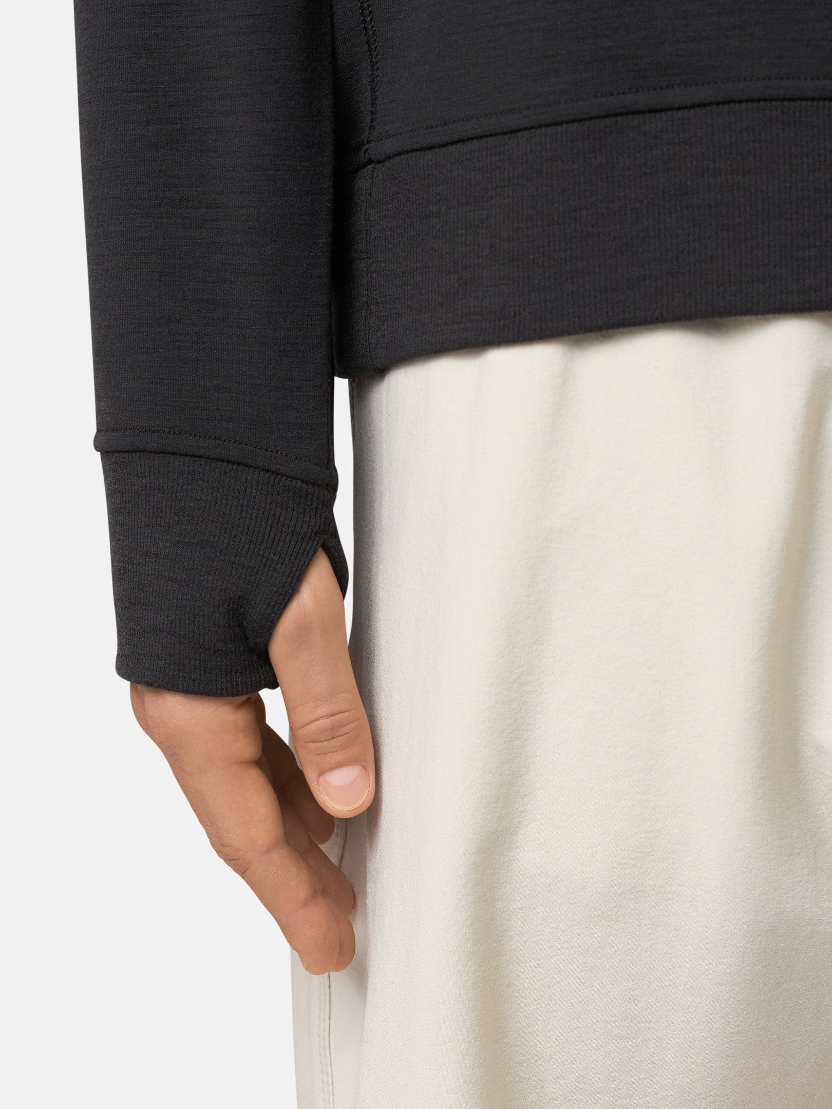 623G5 LIGHT STRETCH WOOL COTTON FLEECE_STONE ISLAND STELLINA