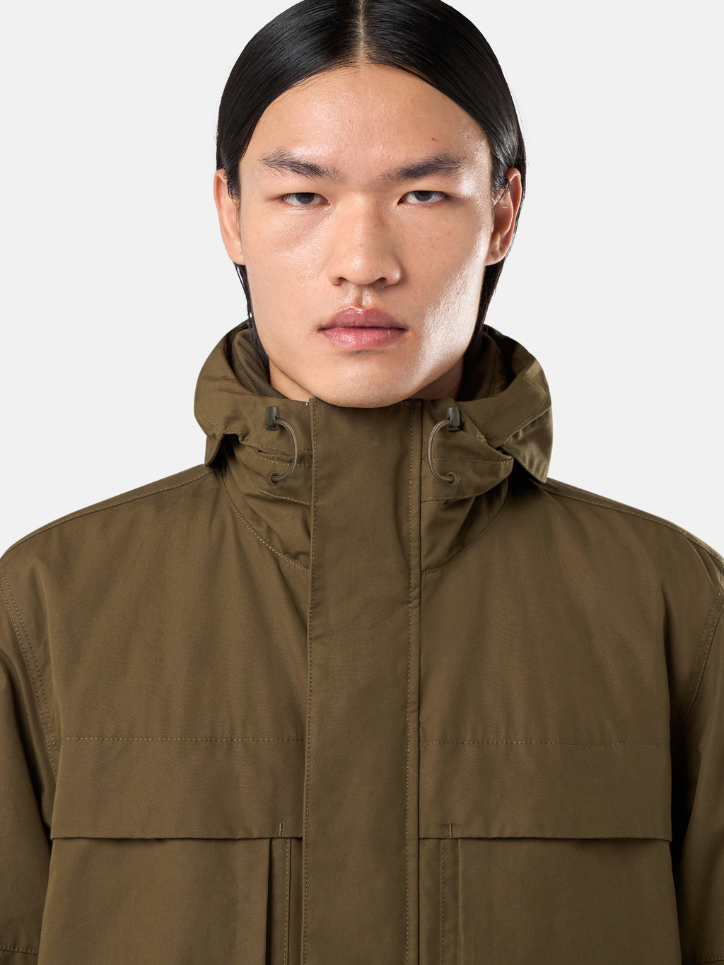452F1 WEATHERPROOF COTTON CANVAS_STONE ISLAND GHOST