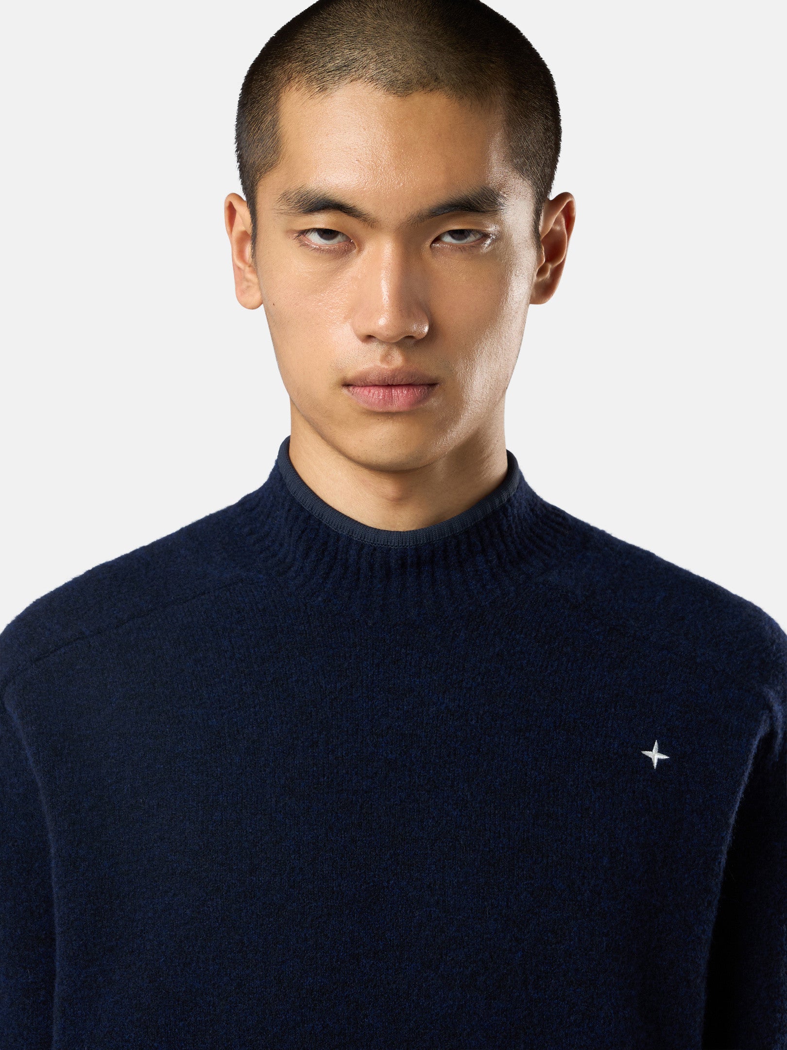 570GA GAUZED EFFECT WOOL BLEND_STONE ISLAND STELLINA