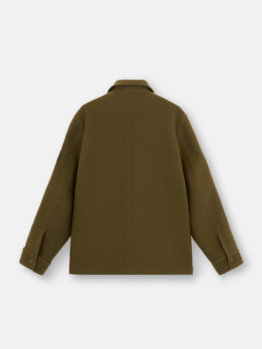 455F5 HEAVY MELTON_STONE ISLAND GHOST