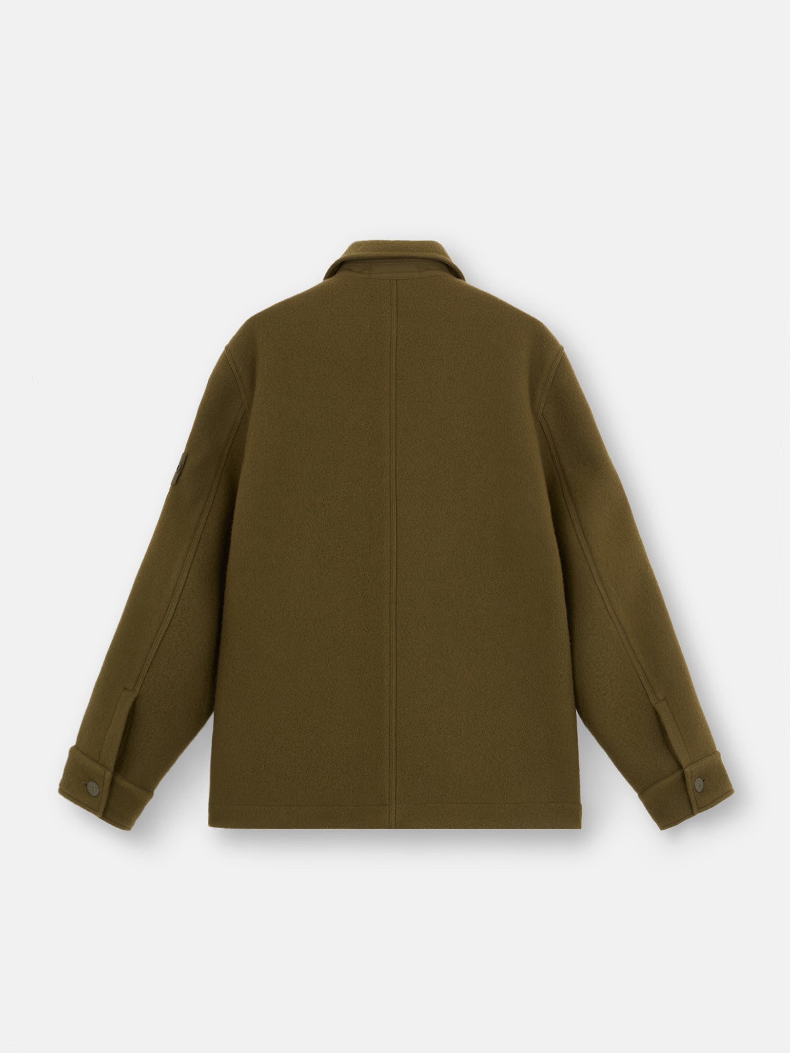 455F5 HEAVY MELTON_STONE ISLAND GHOST