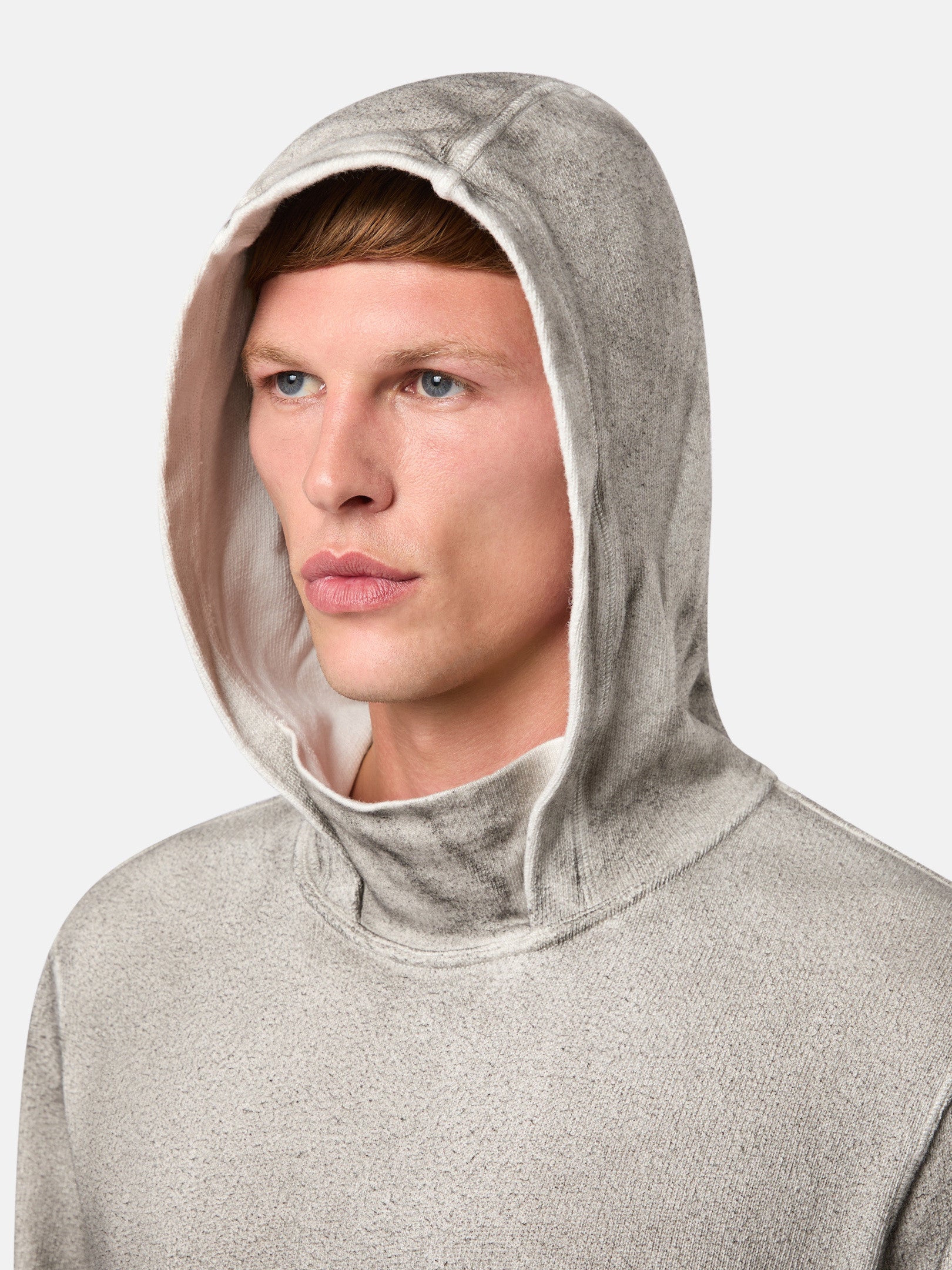 656T3 RECYCLED AND ORGANIC COTTON JERSEY, OXIDE SPRAY