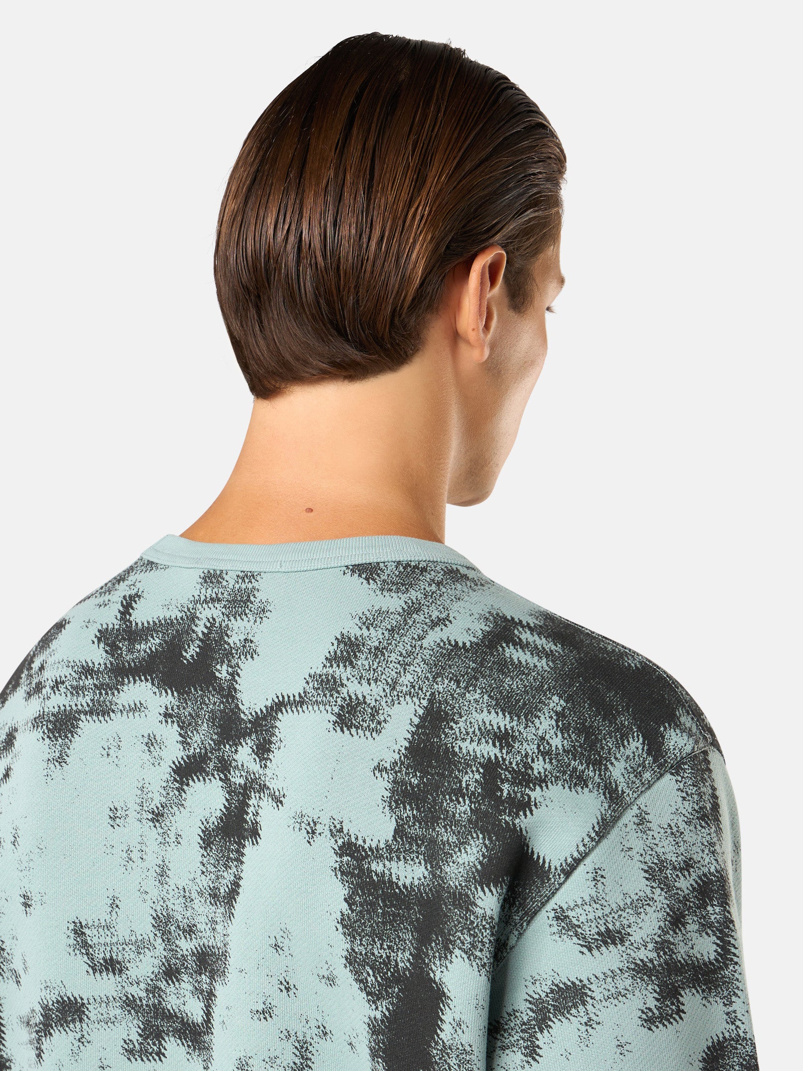 669E3 CAMOUFLAGE ORGANIC COTTON DIAGONAL FLEECE