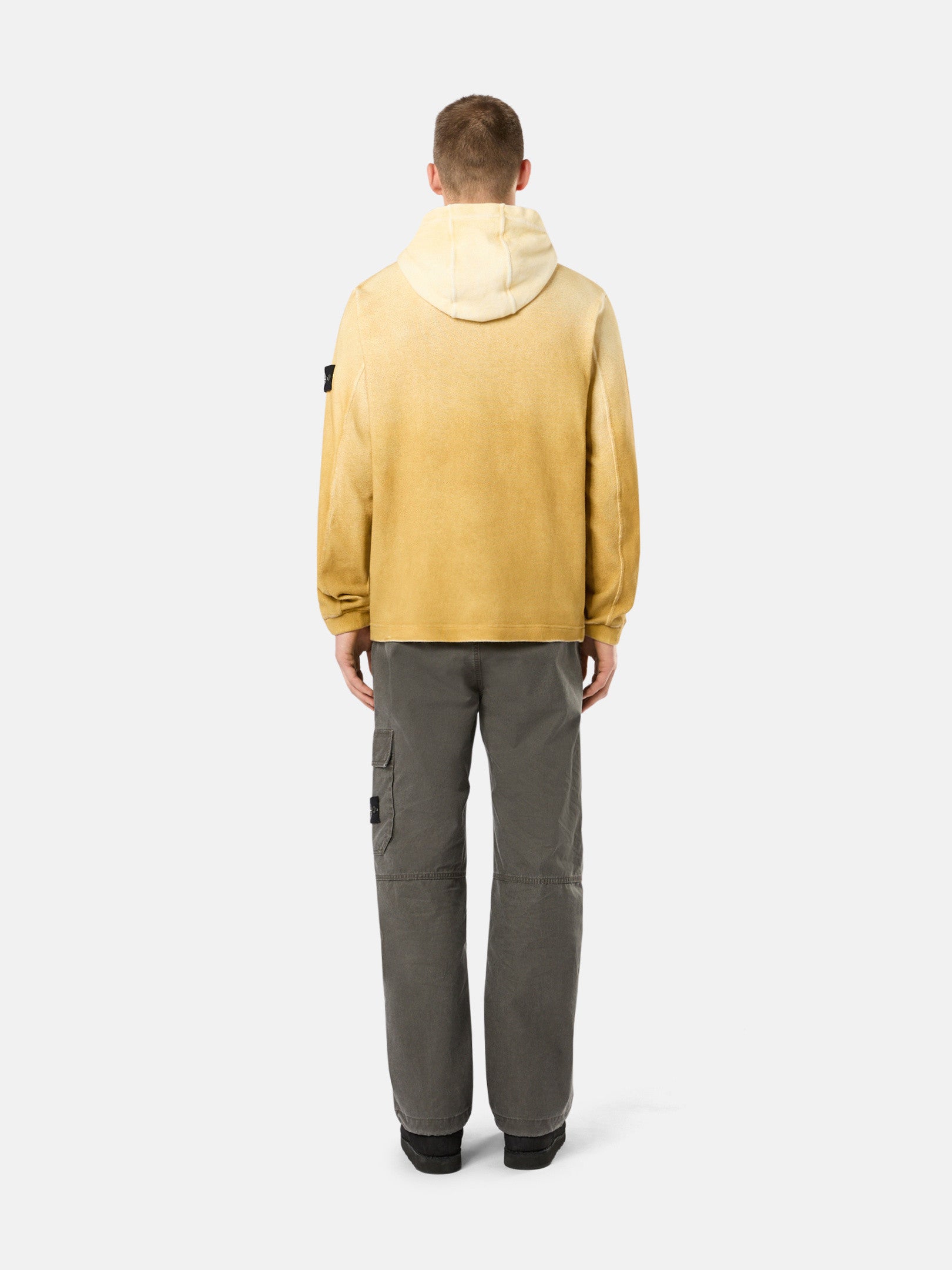 656T3 RECYCLED AND ORGANIC COTTON JERSEY, OXIDE SPRAY