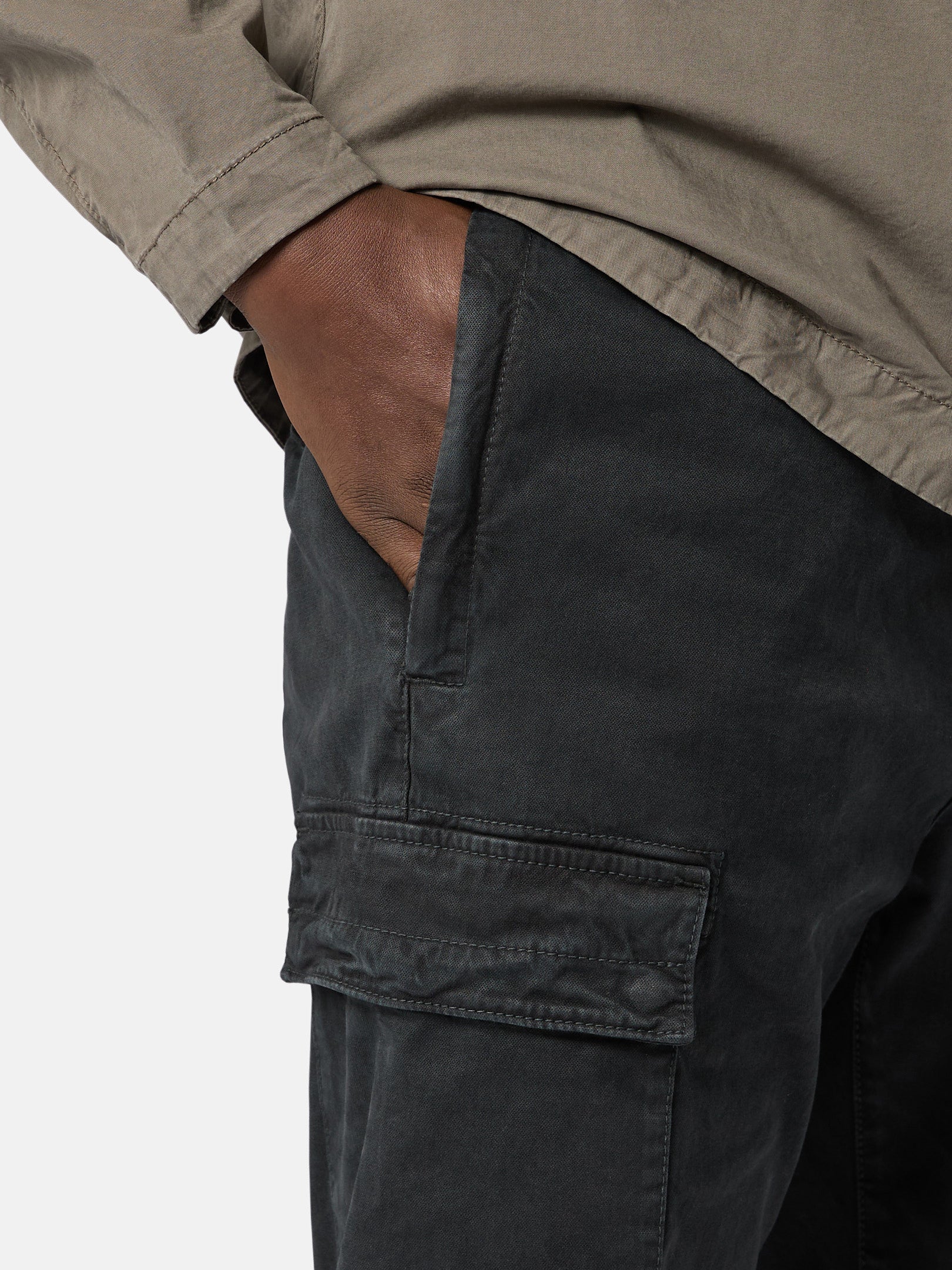 313L1 STRETCH BROKEN TWILL ORGANIC COTTON 'OLD' EFFECT