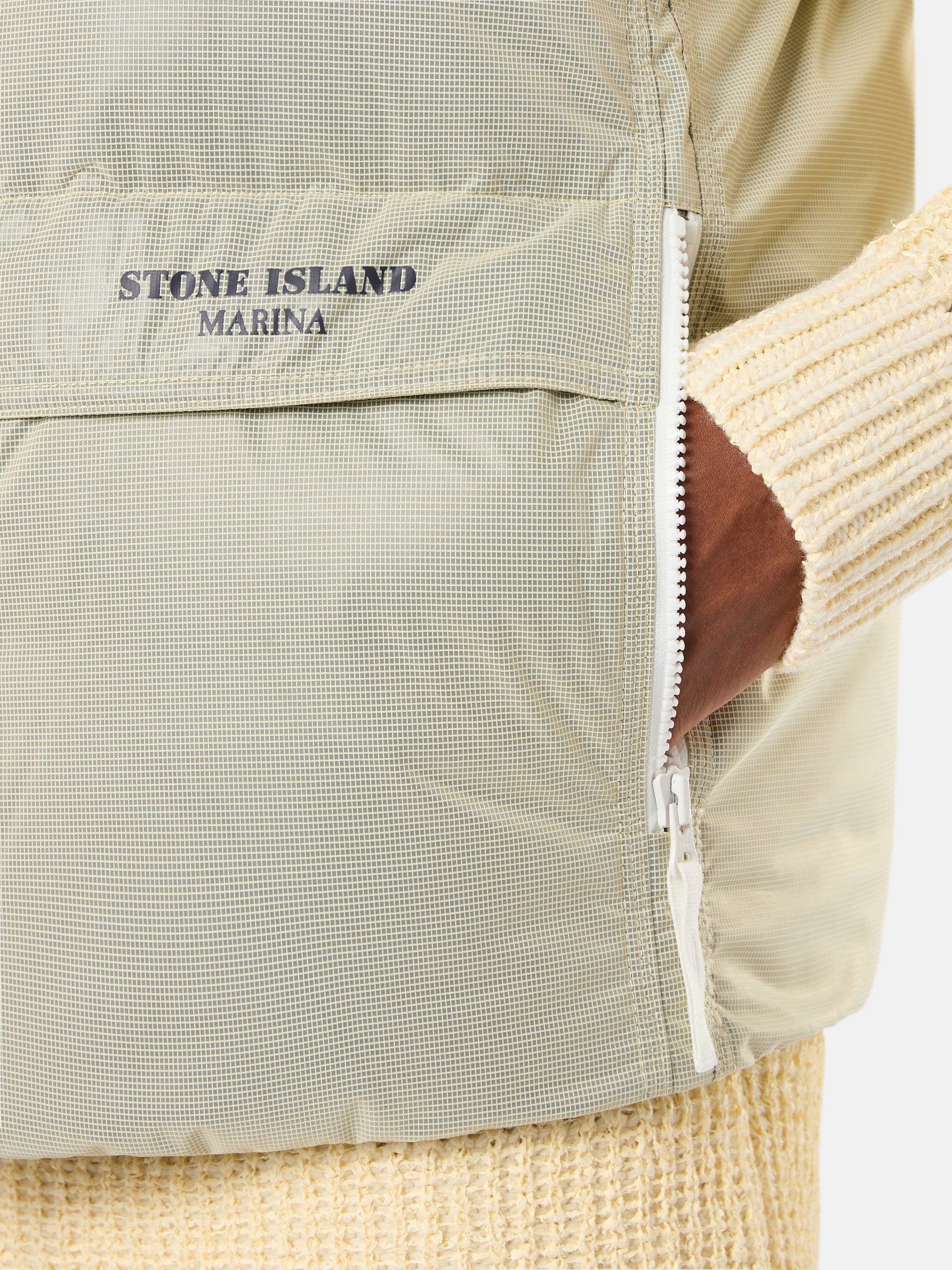 G11X1 RIPSTOP COVER DOWN_ STONE ISLAND MARINA