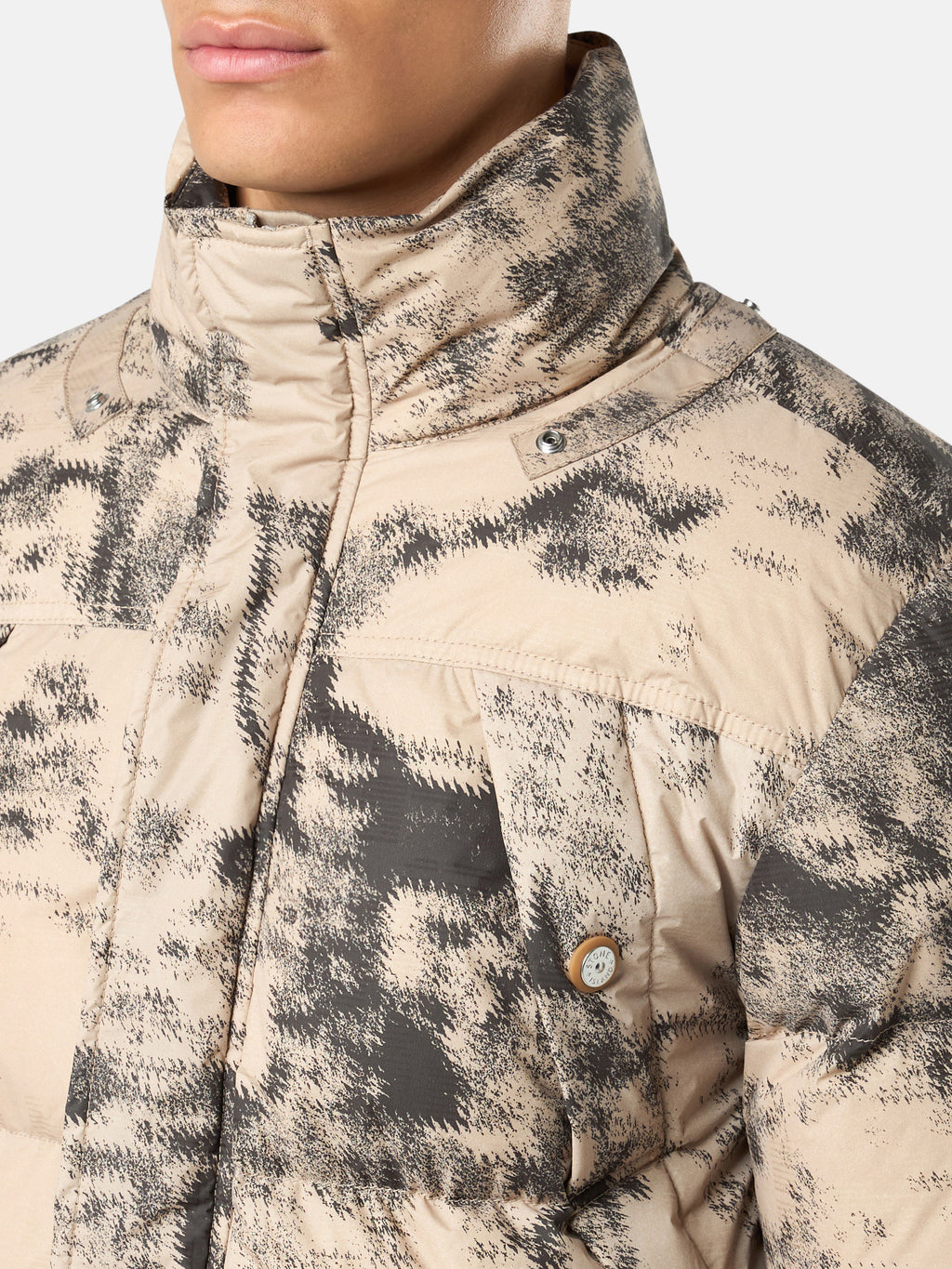 462E1 CAMOUFLAGE NYLON REP ICE JACKET