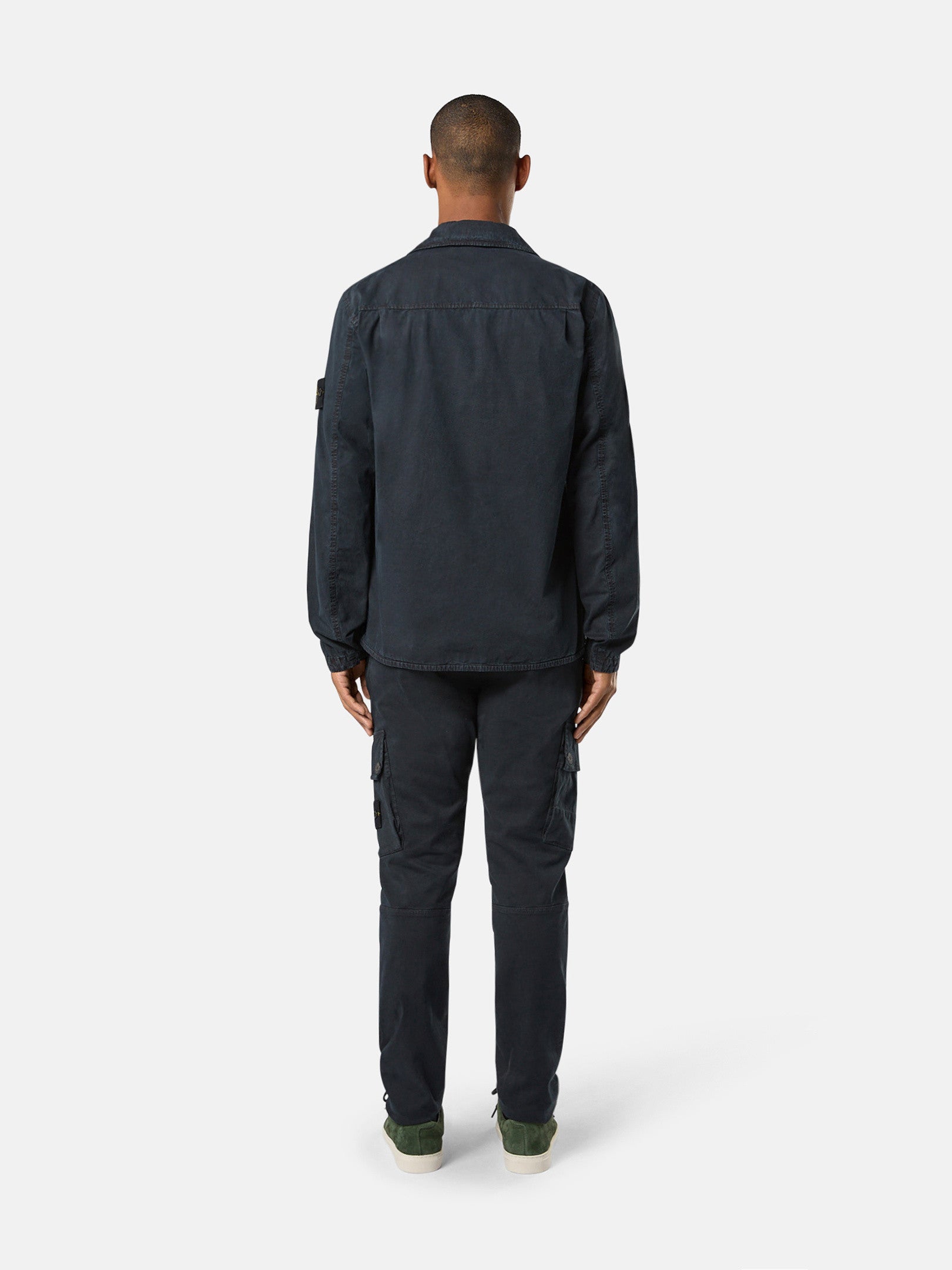 303L1 STRETCH BROKEN TWILL ORGANIC COTTON 'OLD' EFFECT