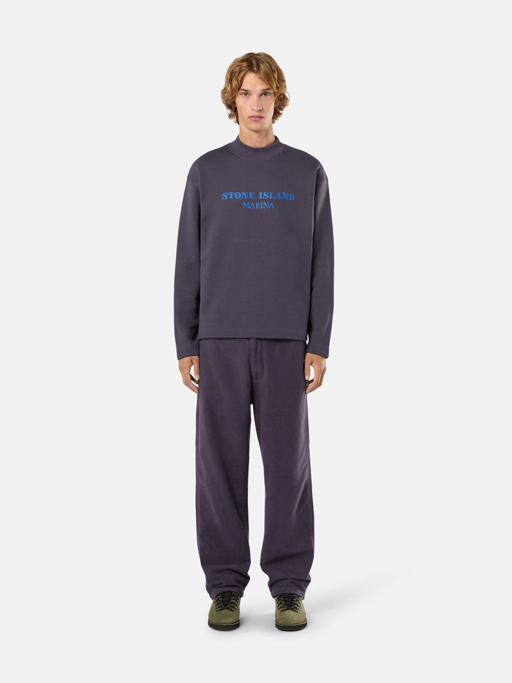 631X5 COTTON FLEECE_STONE ISLAND MARINA