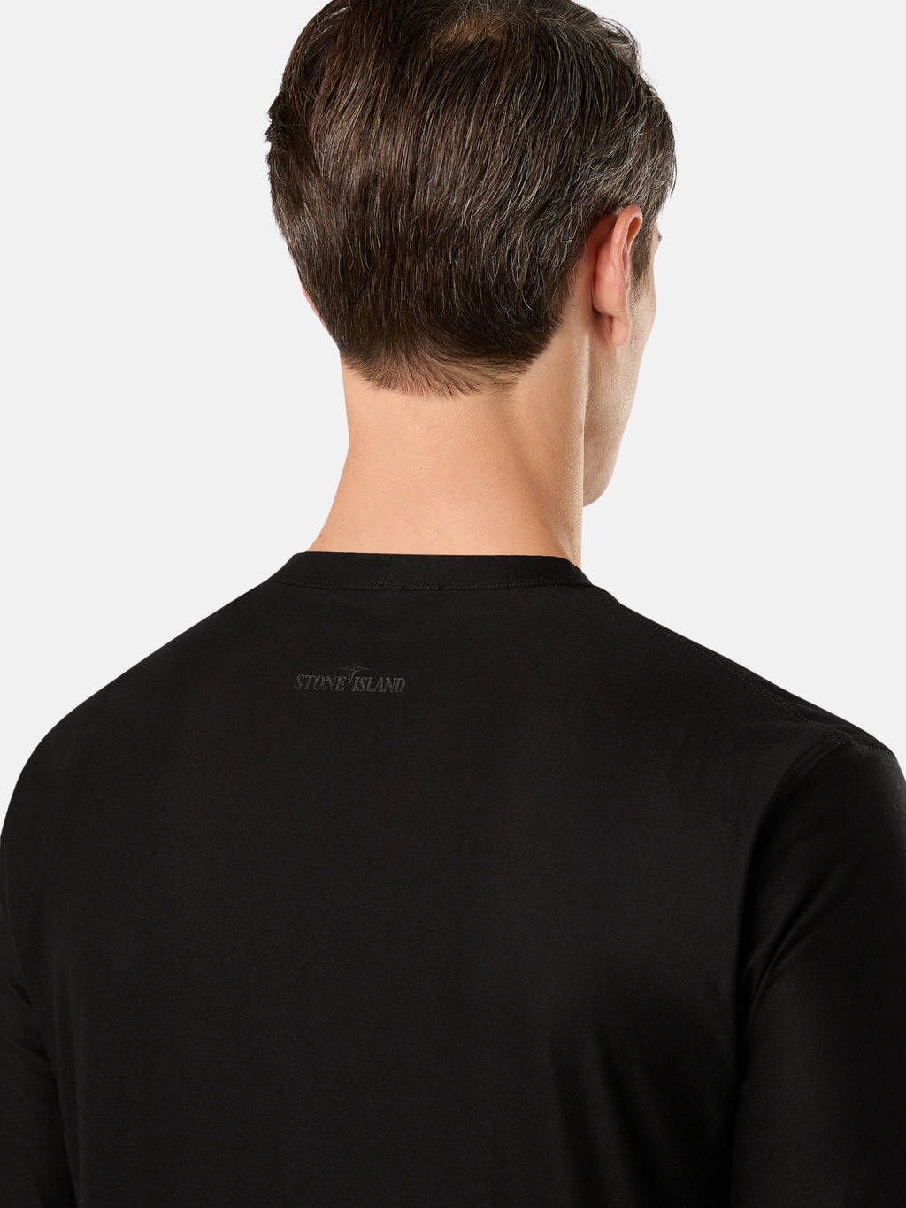 220F8 MERCERIZED COTTON JERSEY_STONE ISLAND GHOST