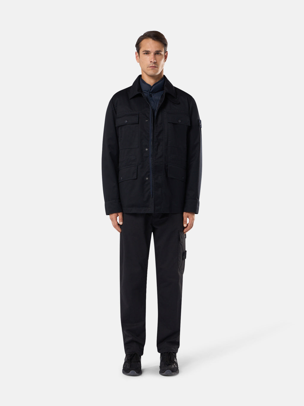 451F2 PERFORMANCE TWILL WOOL-TC_STONE ISLAND GHOST