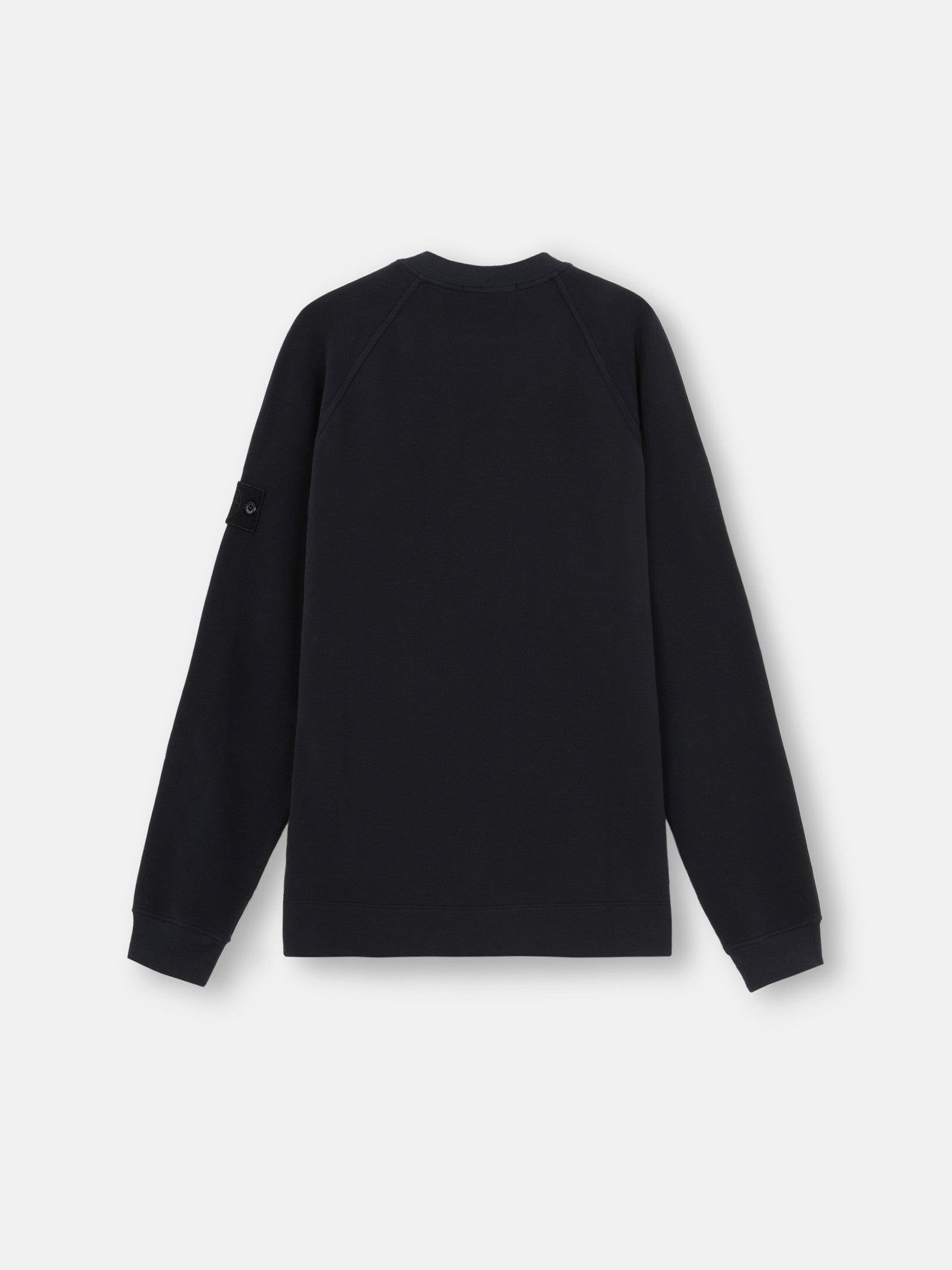 629F7 STRETCH ORGANIC COTTON FLEECE_STONE ISLAND GHOST
