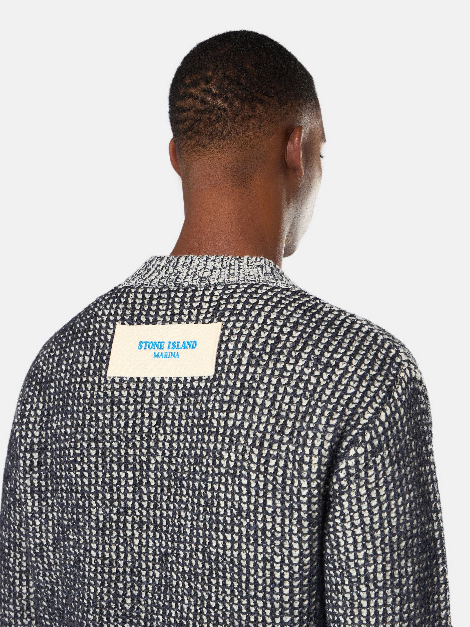 541XA DOUBLE WEAVE WOOL NYLON_STONE ISLAND MARINA