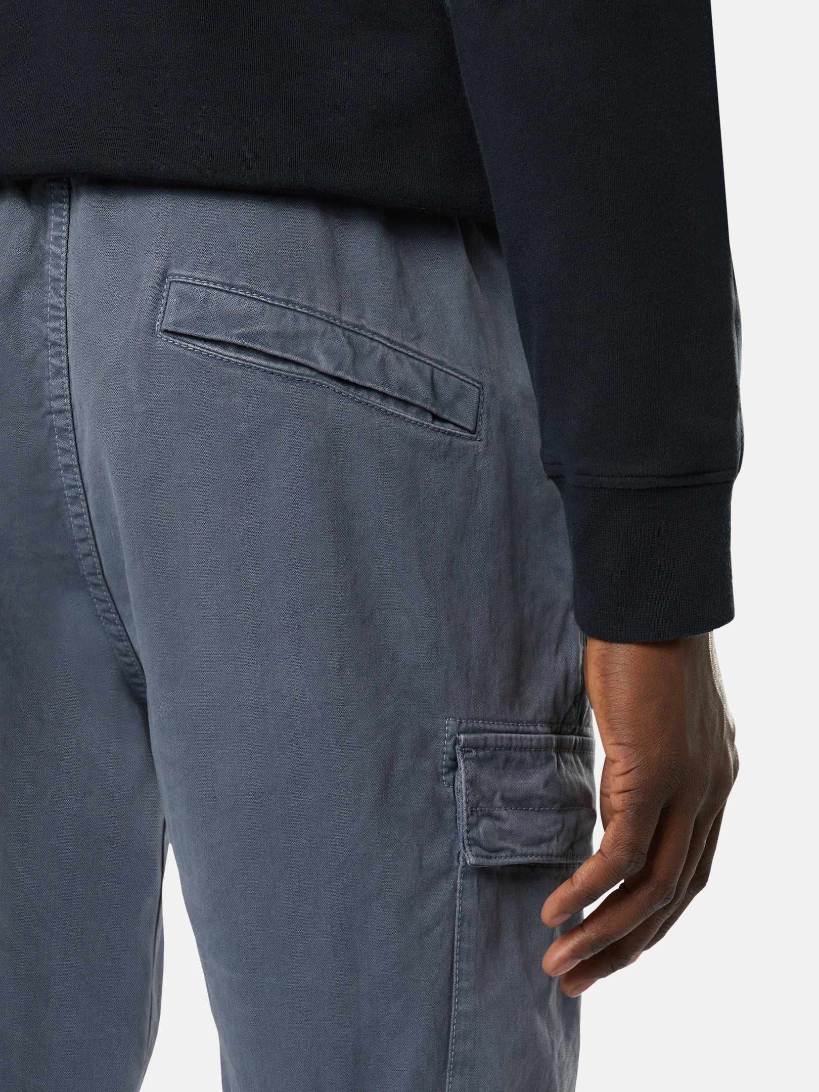 313L1 STRETCH BROKEN TWILL ORGANIC COTTON 'OLD' EFFECT
