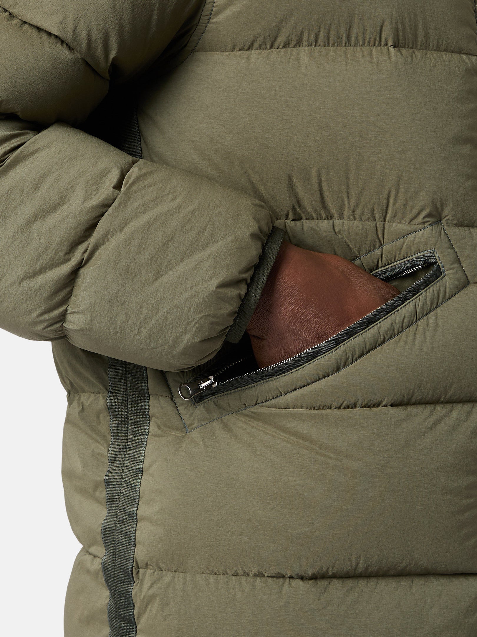 43128 SEAMLESS TUNNEL NYLON DOWN -TC