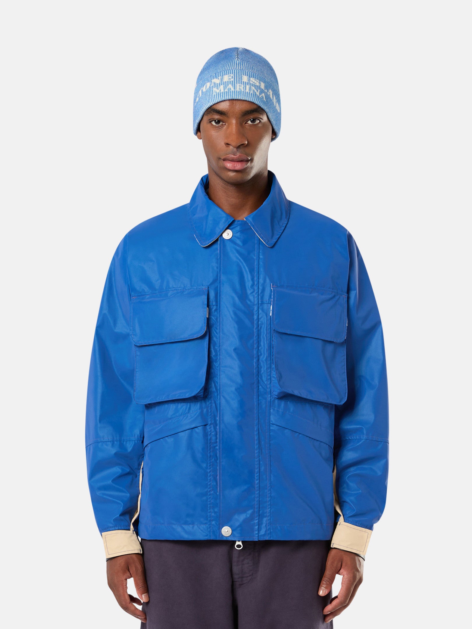 445X2 NYLON CANVAS WITH PLATED REFLECTIVE_ STONE ISLAND MARINA