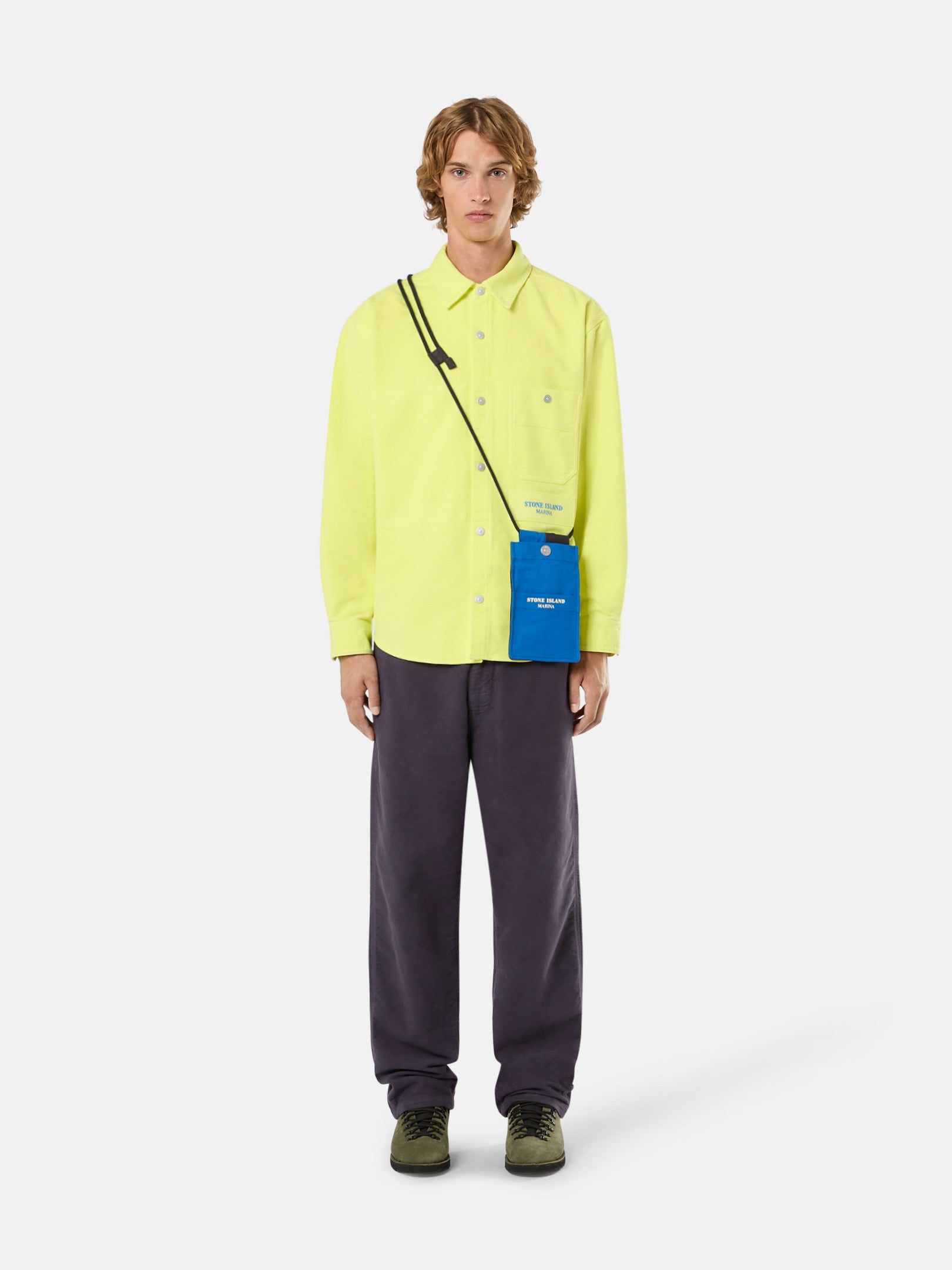 912XD PLATED COTTON CANVAS_STONE ISLAND MARINA