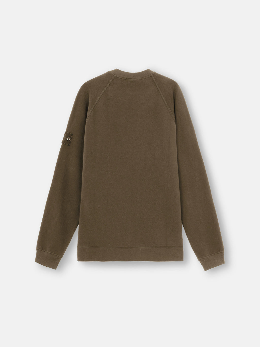 629F7 STRETCH ORGANIC COTTON FLEECE_STONE ISLAND GHOST