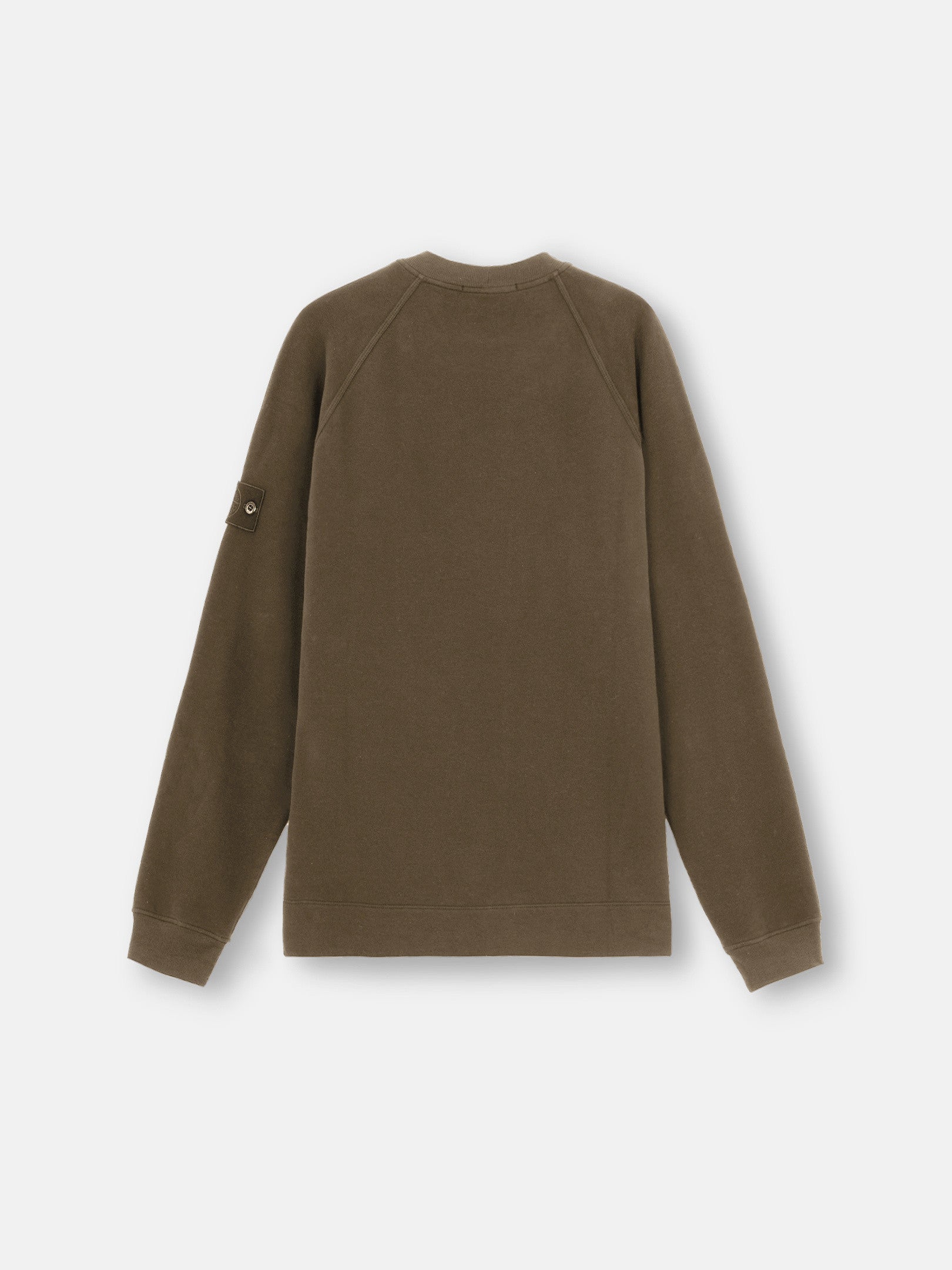 629F7 STRETCH ORGANIC COTTON FLEECE_STONE ISLAND GHOST