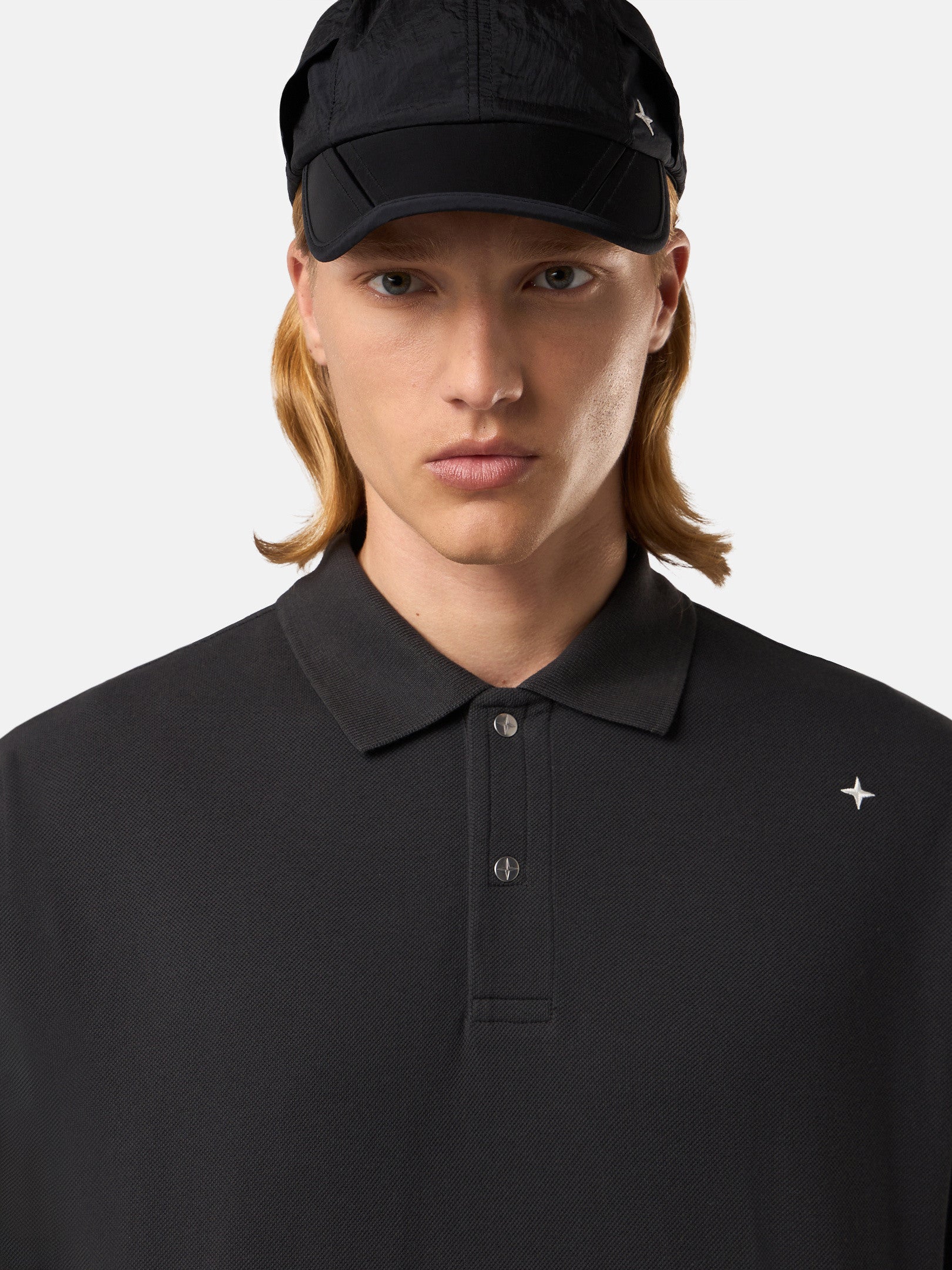 203G4 50/2 ORGANIC COTTON PIQUÉ_STONE ISLAND STELLINA
