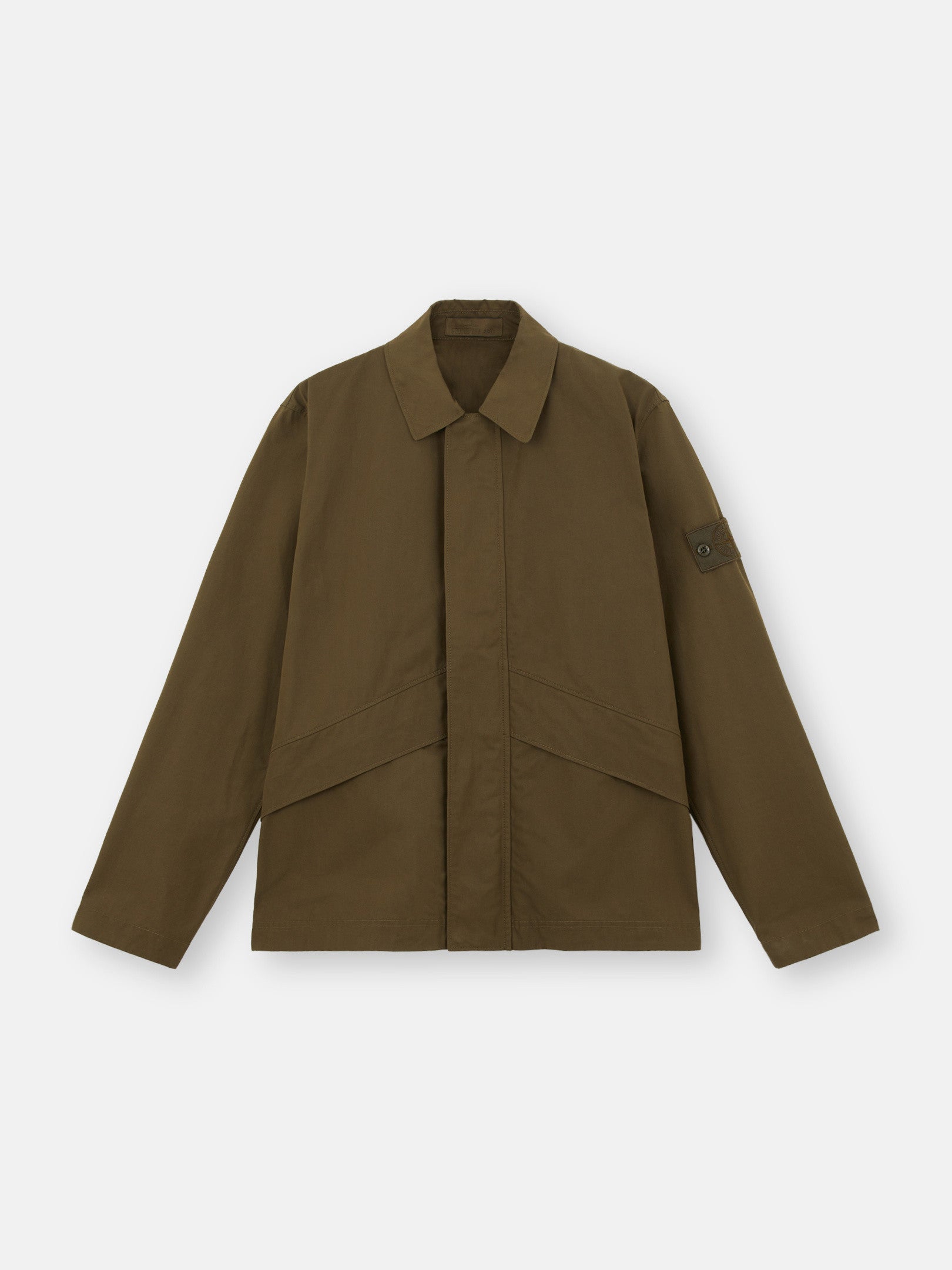 107F1 WEATHERPROOF COTTON CANVAS_STONE ISLAND GHOST