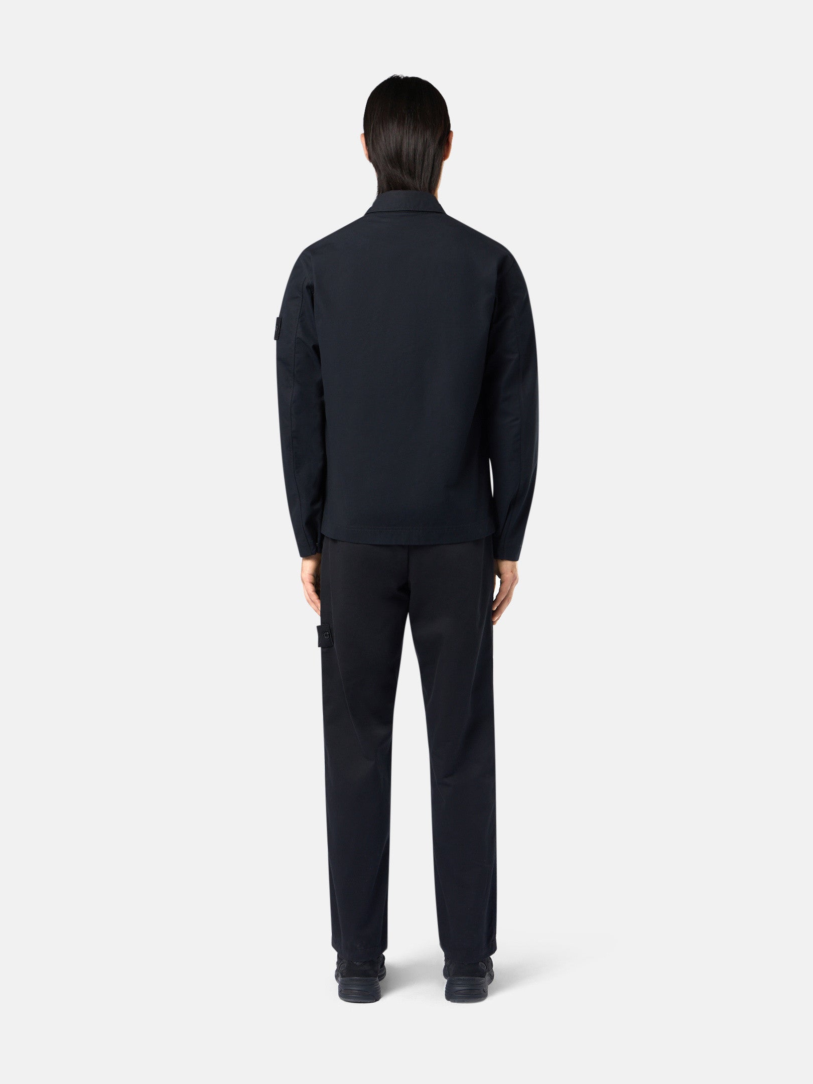 107F1 WEATHERPROOF COTTON CANVAS_STONE ISLAND GHOST