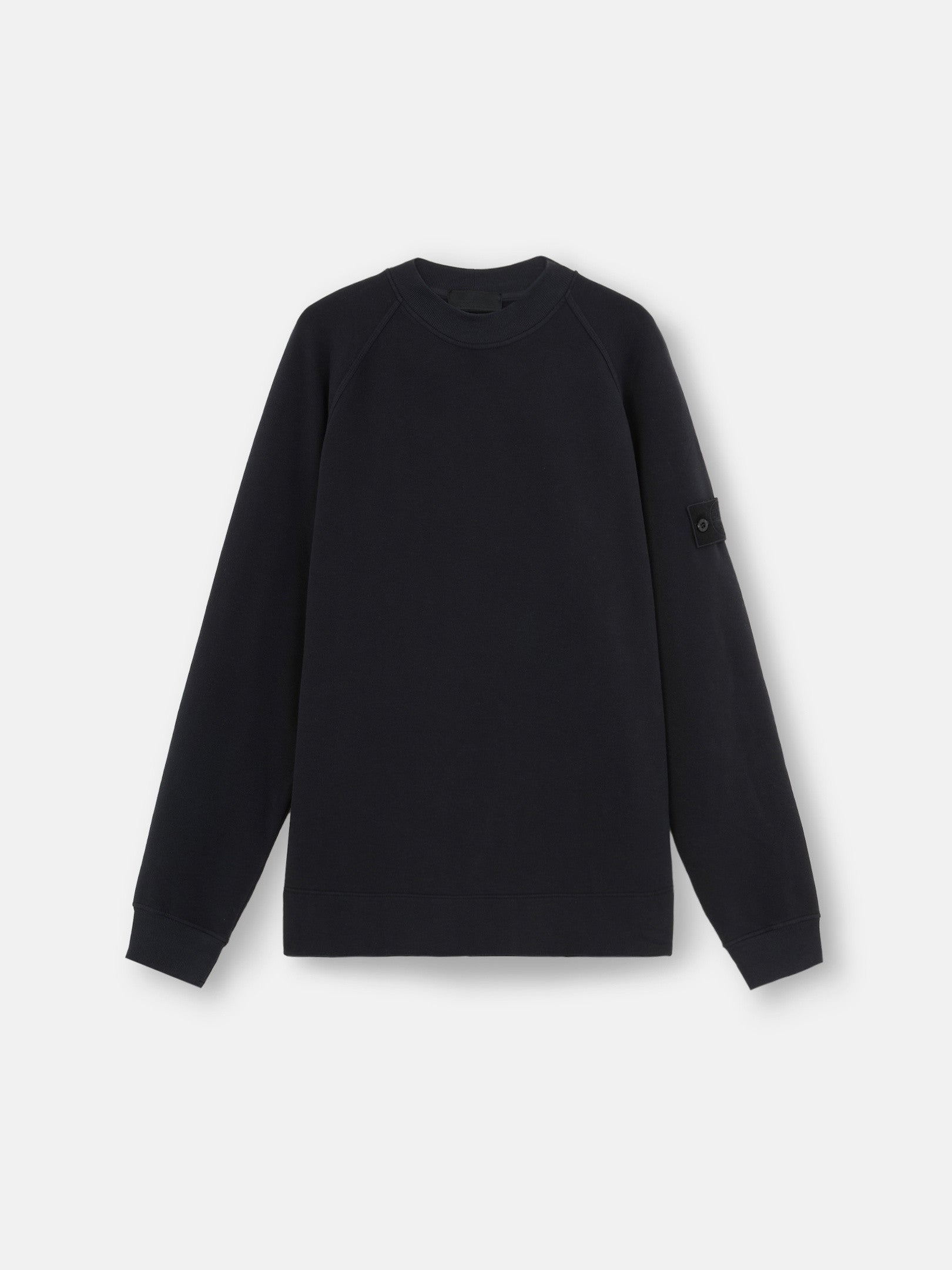629F7 STRETCH ORGANIC COTTON FLEECE_STONE ISLAND GHOST