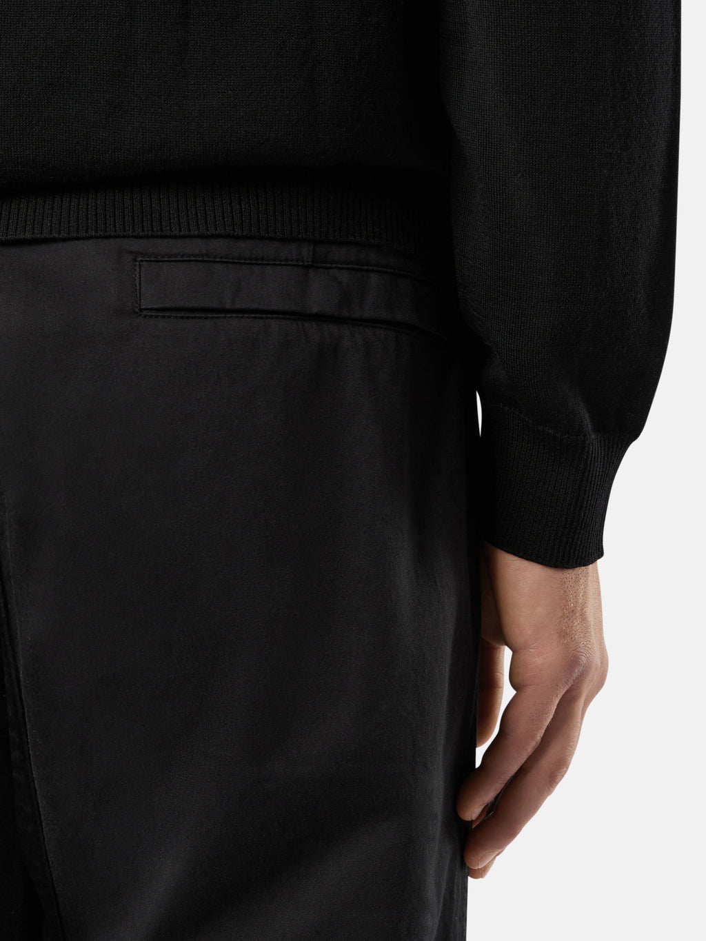 337F6 STRETCH COTTON WOOL SATIN_STONE ISLAND GHOST