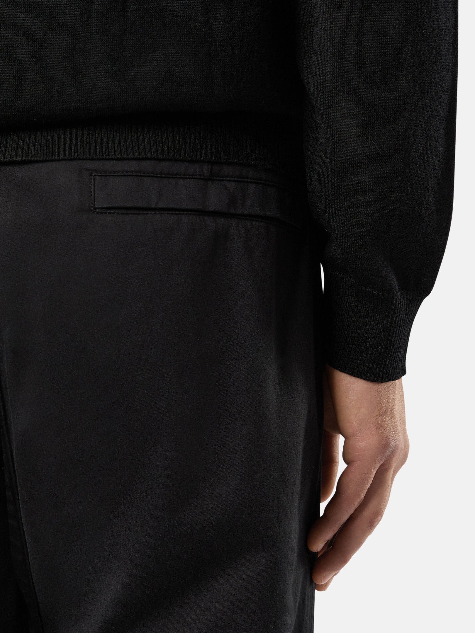 337F6 STRETCH COTTON WOOL SATIN_STONE ISLAND GHOST