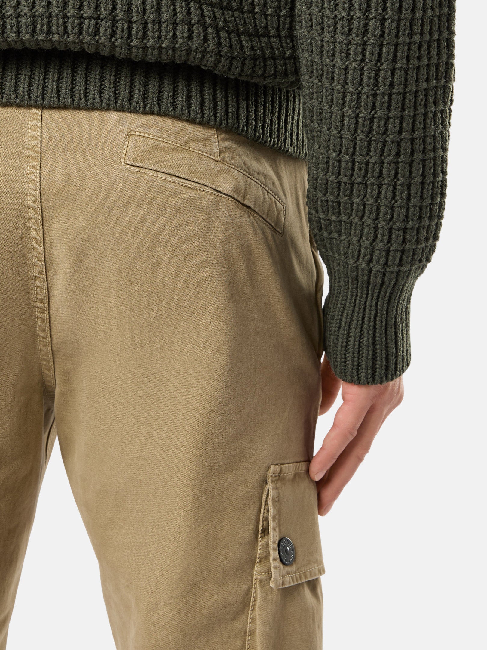 303L1 STRETCH BROKEN TWILL ORGANIC COTTON 'OLD' EFFECT