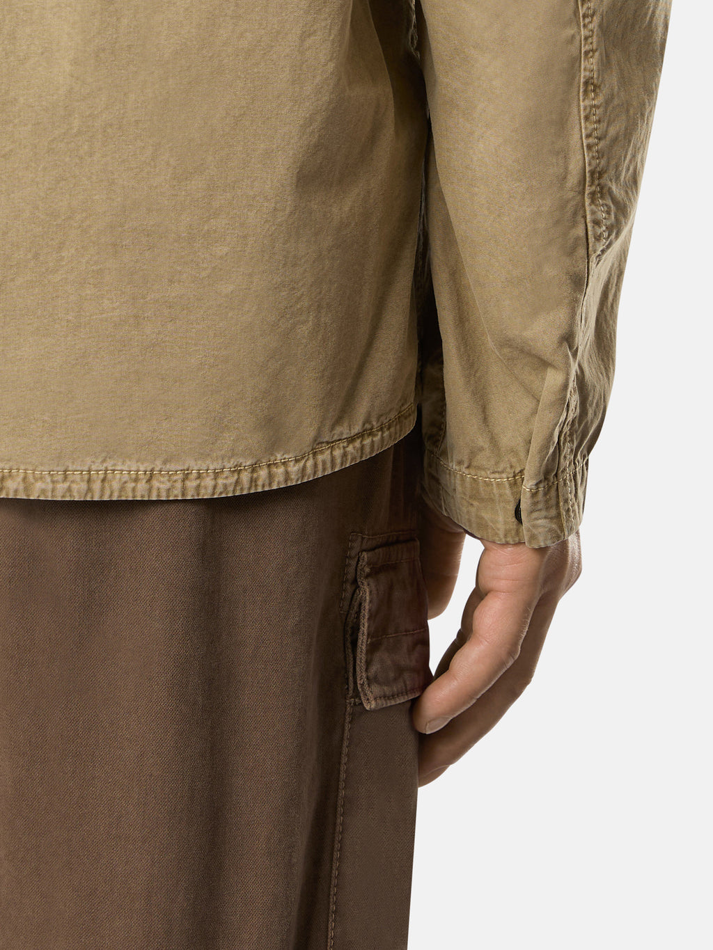 103WN BRUSHED ORGANIC COTTON CANVAS 'OLD' EFFECT