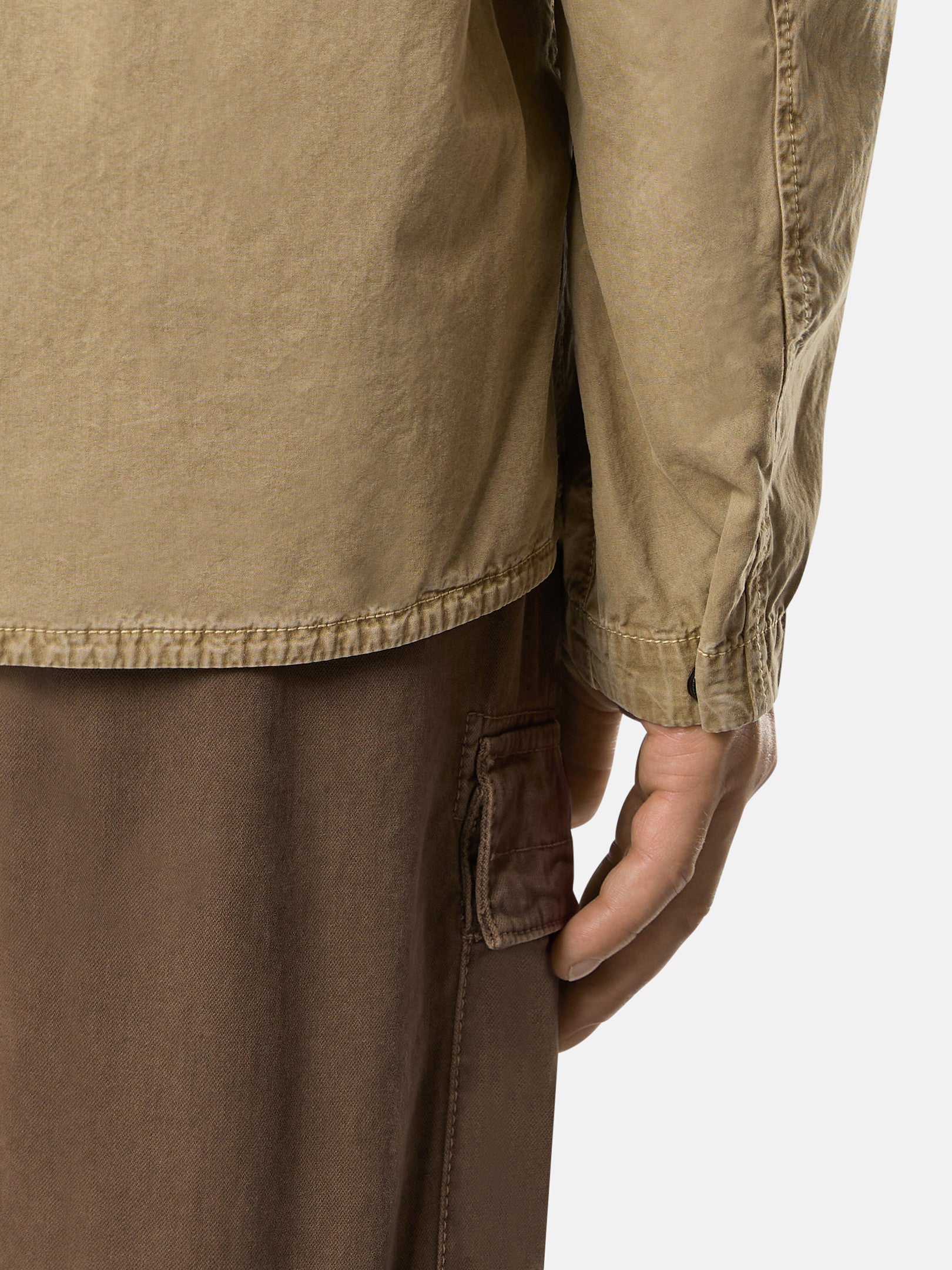 103WN BRUSHED ORGANIC COTTON CANVAS 'OLD' EFFECT