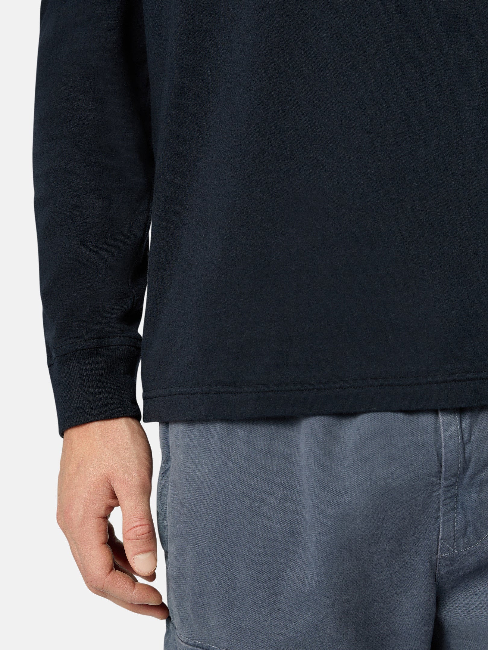 21857 ORGANIC COTTON JERSEY 'FISSATO' EFFECT