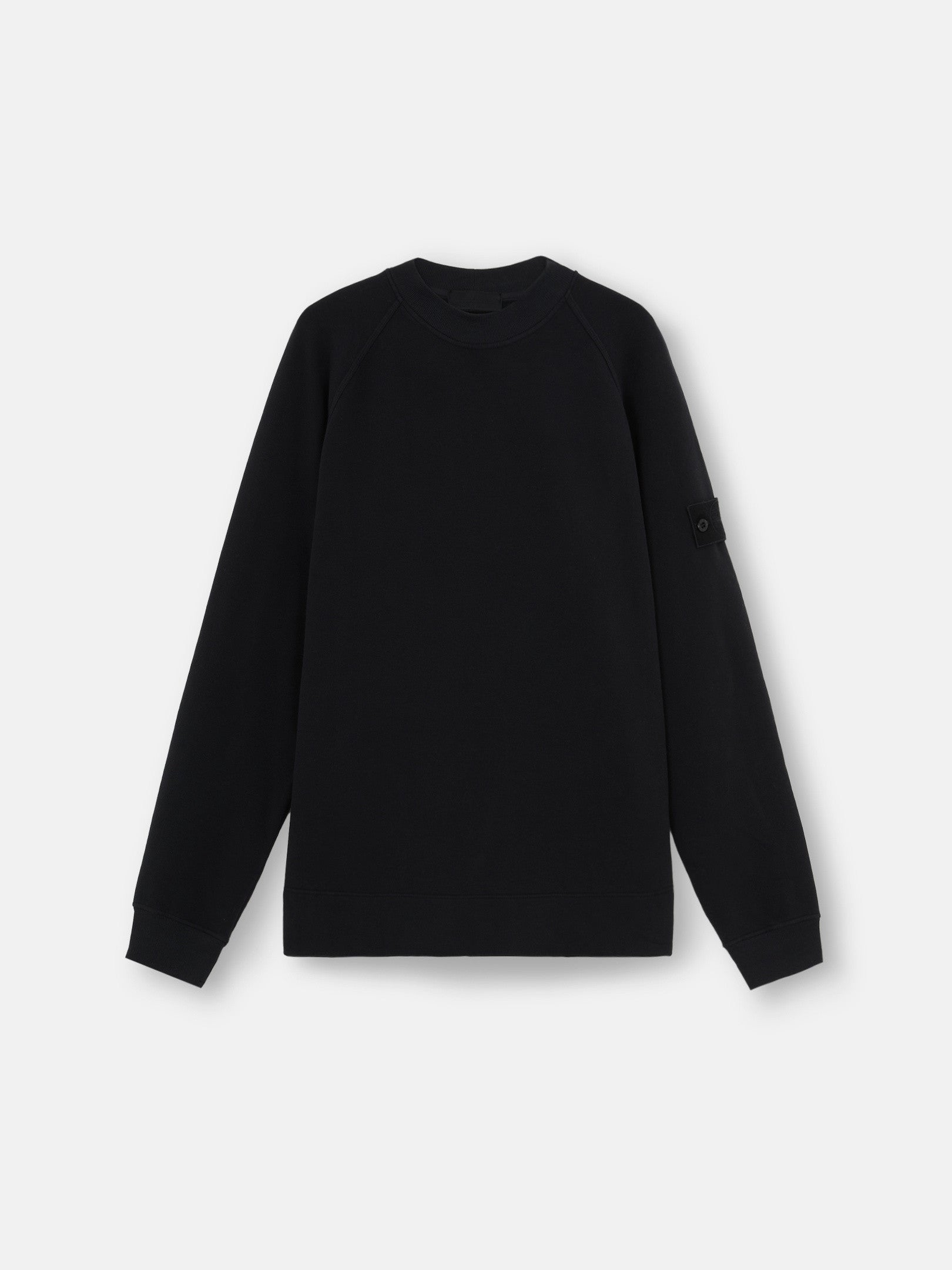 629F7 STRETCH ORGANIC COTTON FLEECE_STONE ISLAND GHOST