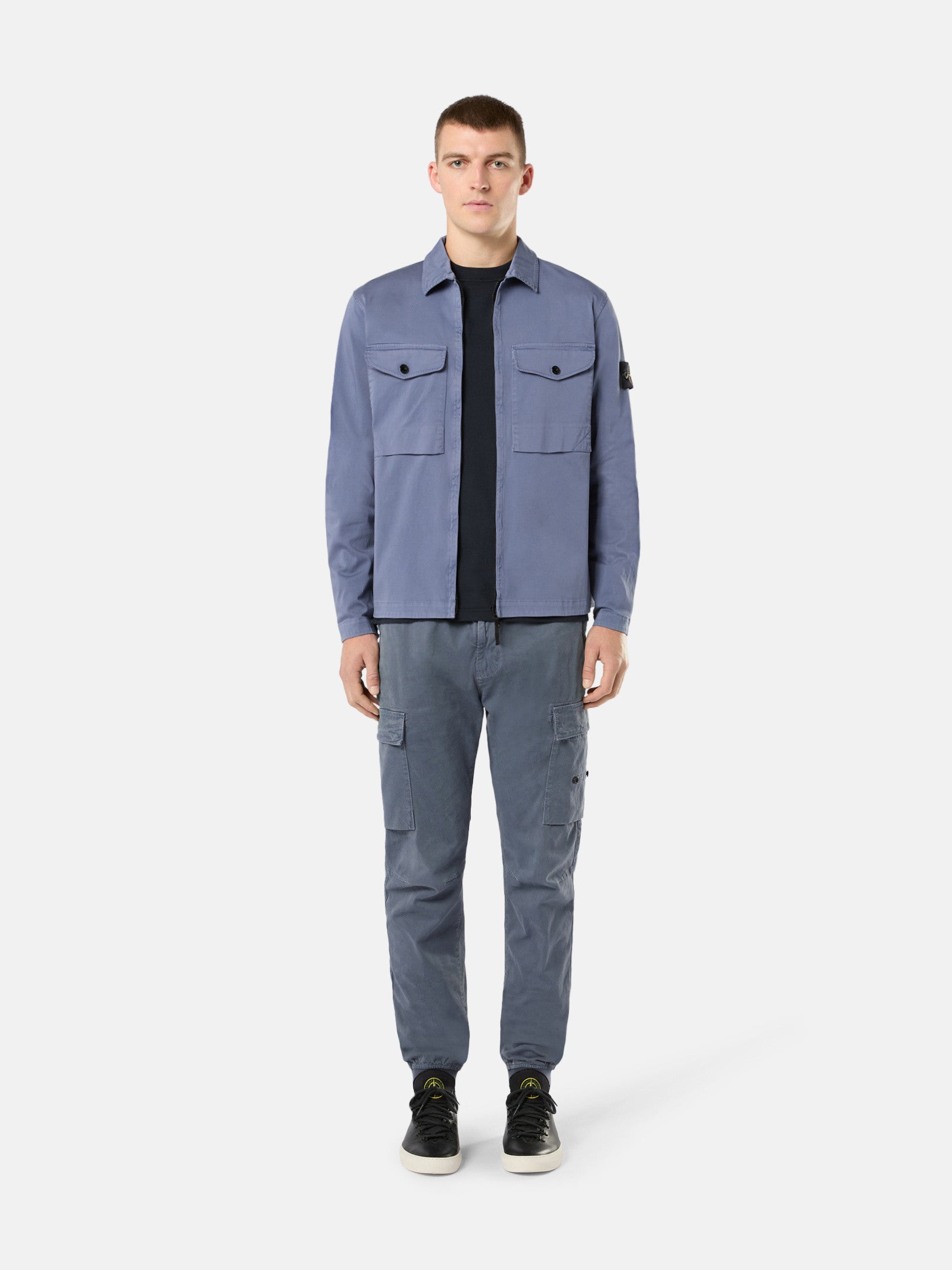 21857 ORGANIC COTTON JERSEY 'FISSATO' EFFECT