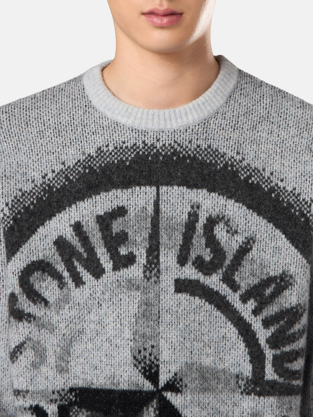 522D1 GAUZED EFFECT WOOL BLEND