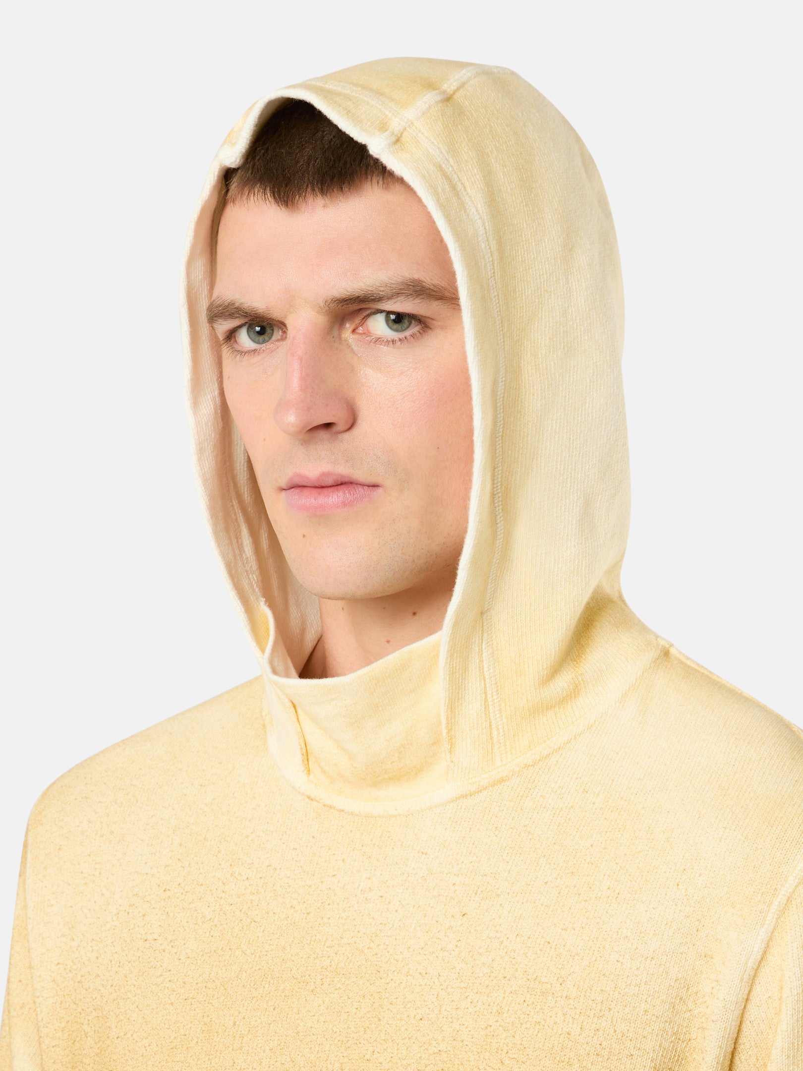 656T3 RECYCLED AND ORGANIC COTTON JERSEY, OXIDE SPRAY