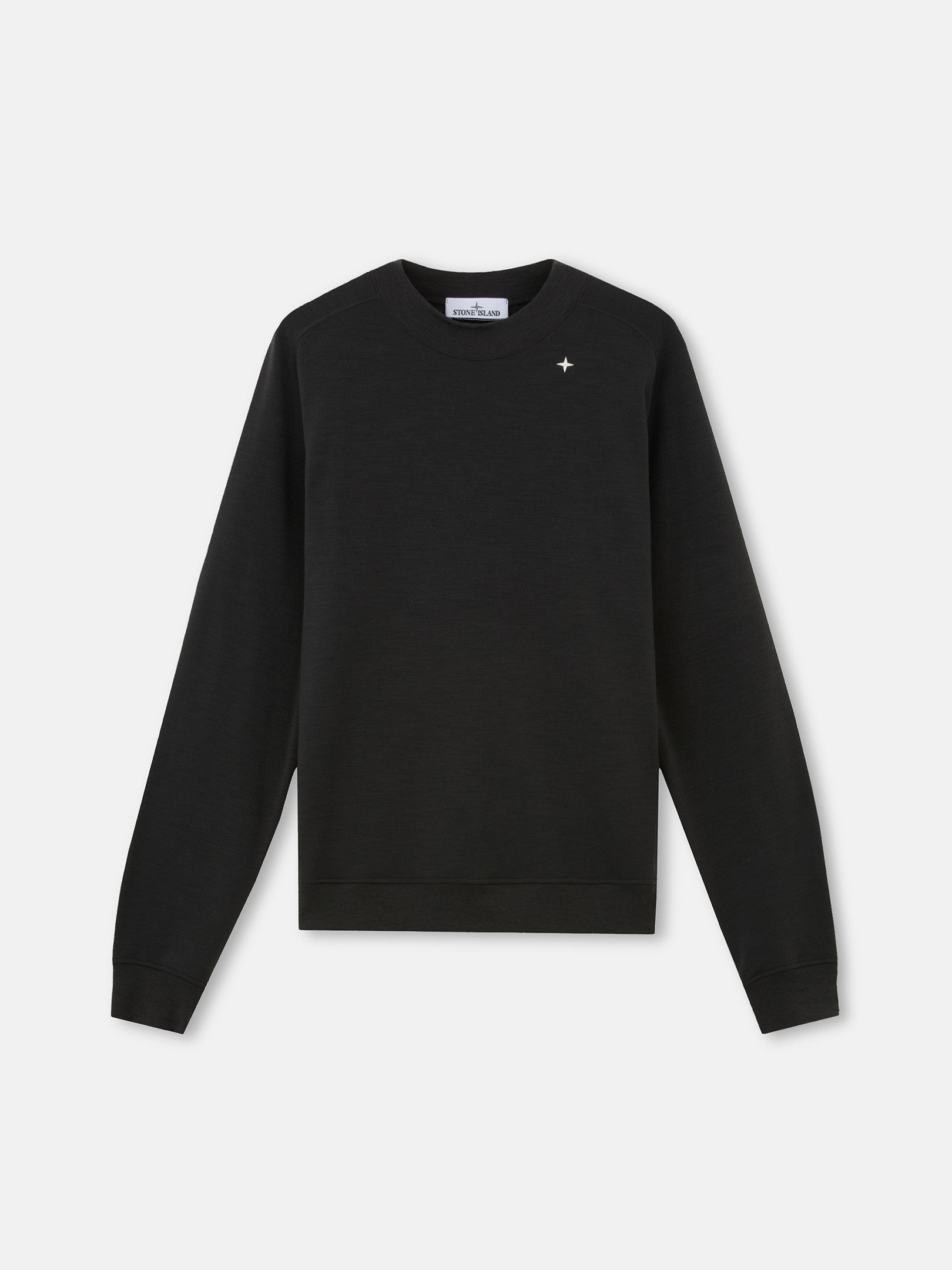 623G5 LIGHT STRETCH WOOL COTTON FLEECE_STONE ISLAND STELLINA