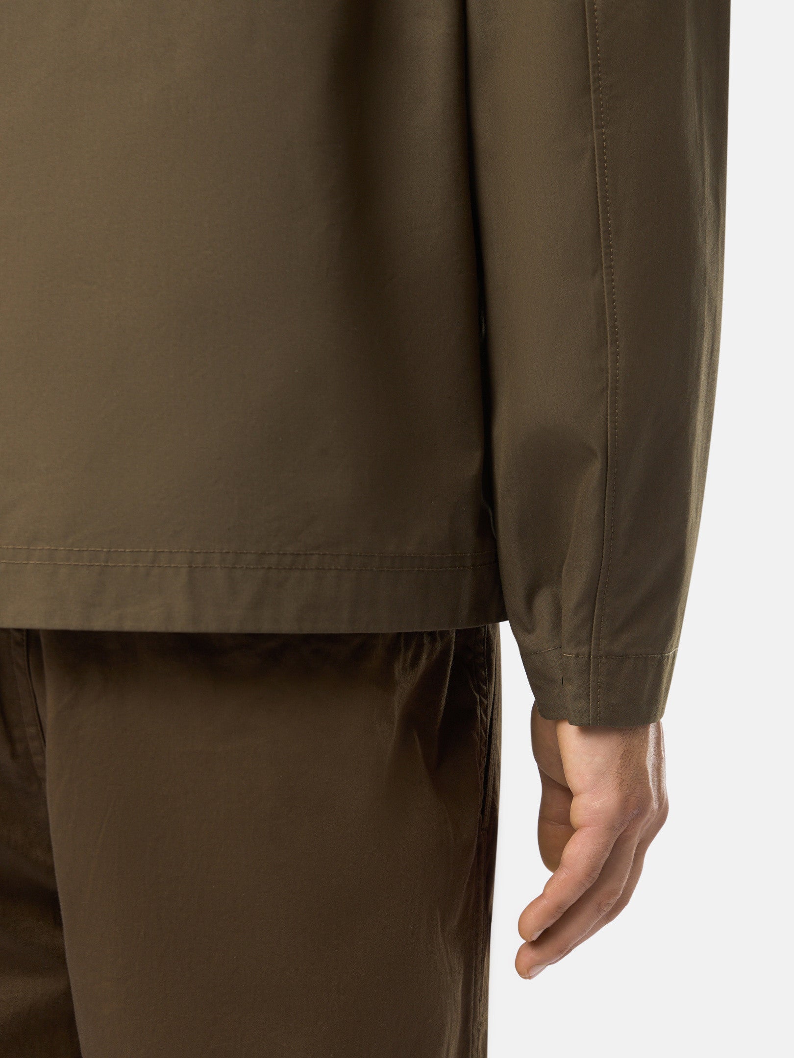 107F1 WEATHERPROOF COTTON CANVAS_STONE ISLAND GHOST