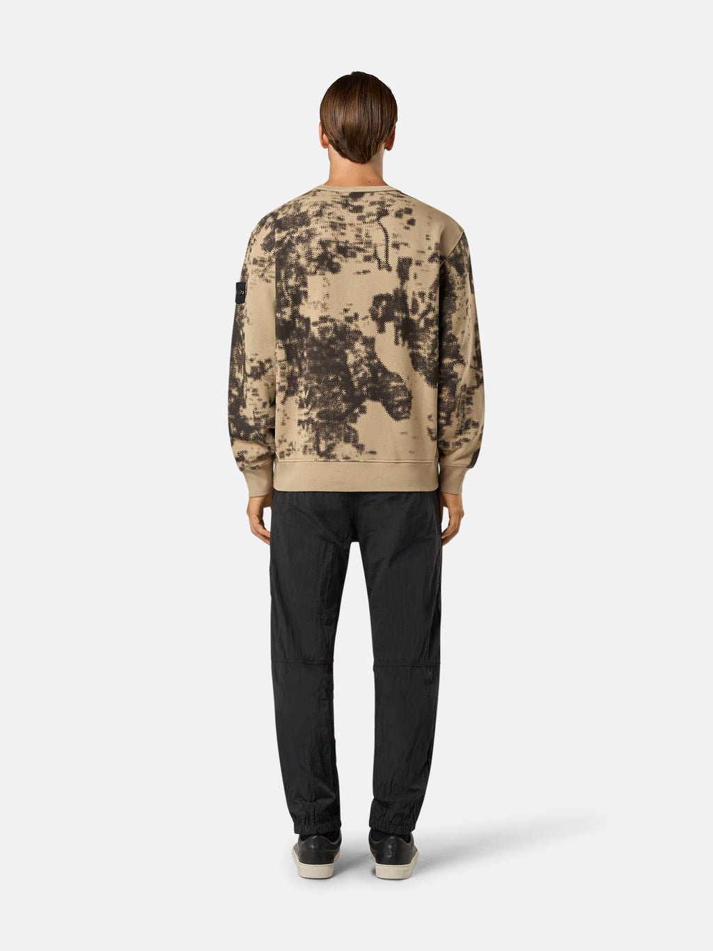 669E3 CAMOUFLAGE ORGANIC COTTON DIAGONAL FLEECE
