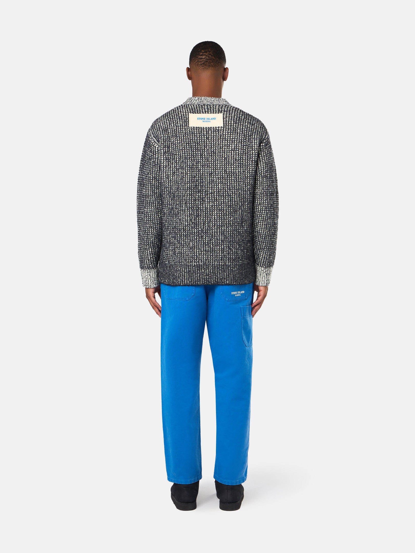 541XA DOUBLE WEAVE WOOL NYLON_STONE ISLAND MARINA