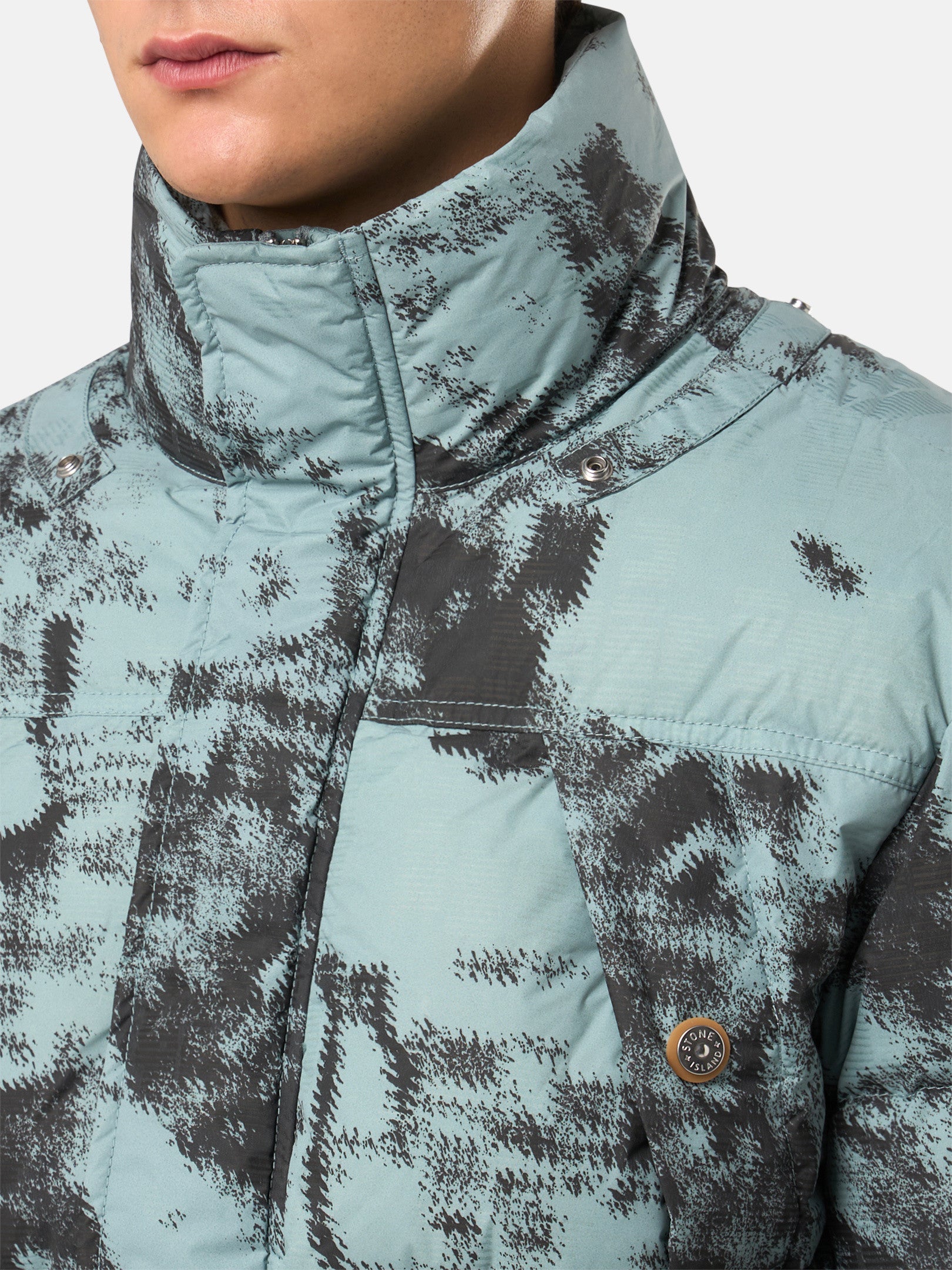 462E1 CAMOUFLAGE NYLON REP ICE JACKET